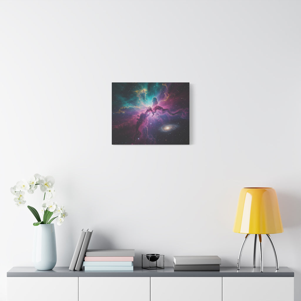 Galaxy Nebula Universe Print — Stretched Space Wall Art (1.25" Depth)