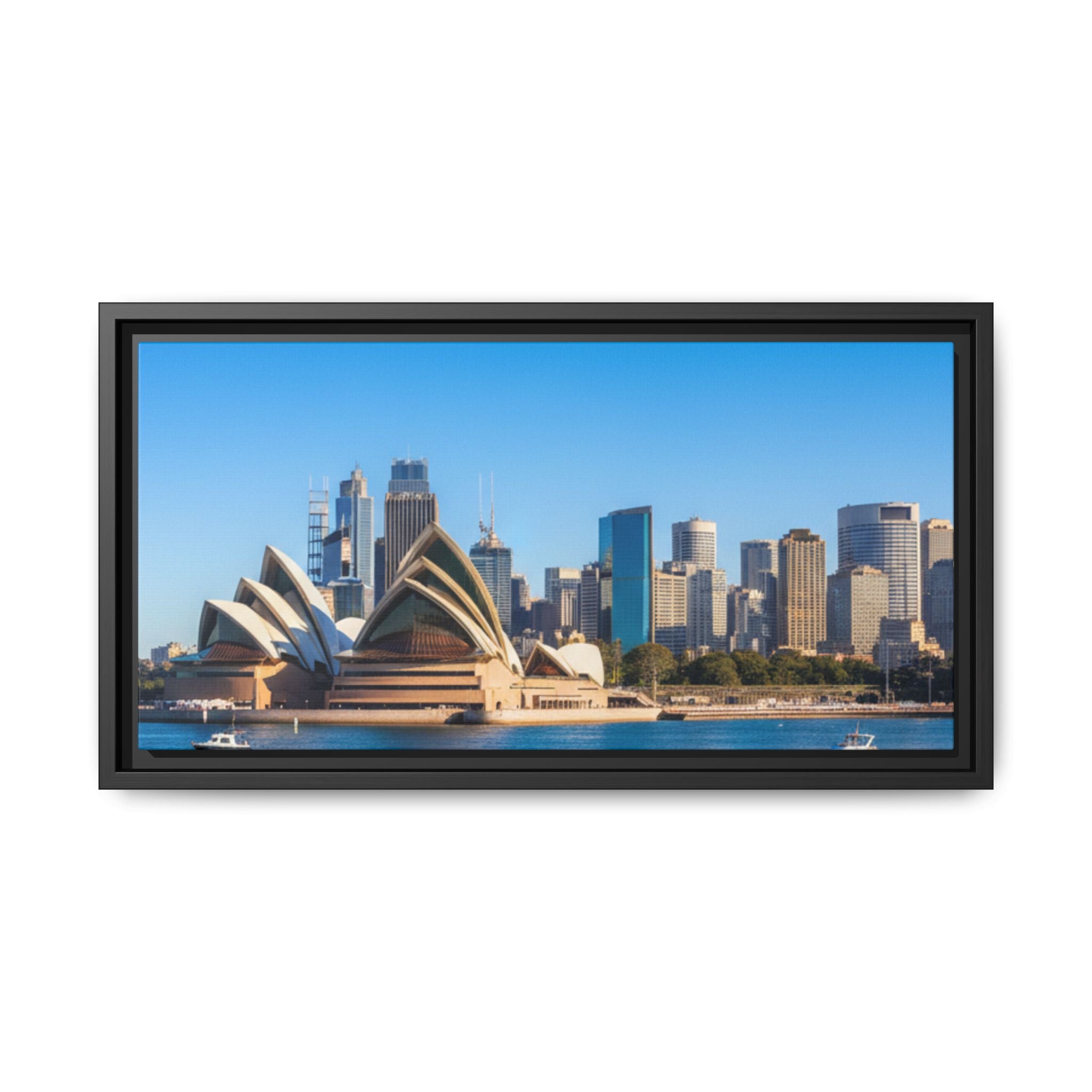 Sydney Opera House & Harbour Skyline- Stunning Image