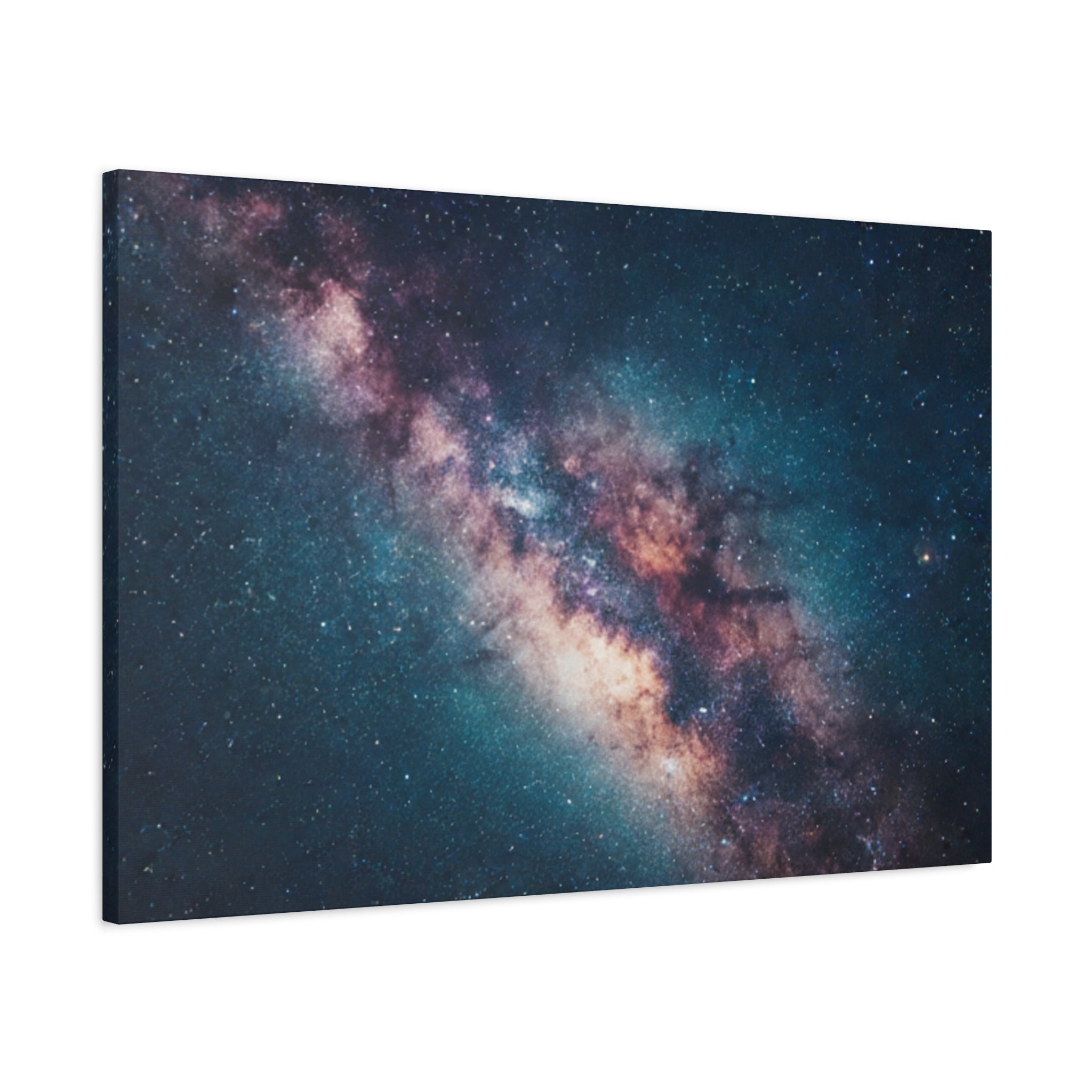 Milky Way Galaxy Canvas Wall Art — Stretched Space Photography Print
