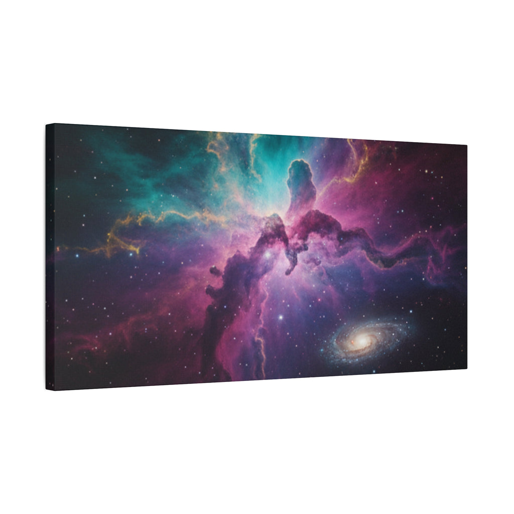 Galaxy Nebula Universe Print — Stretched Space Wall Art (1.25" Depth)