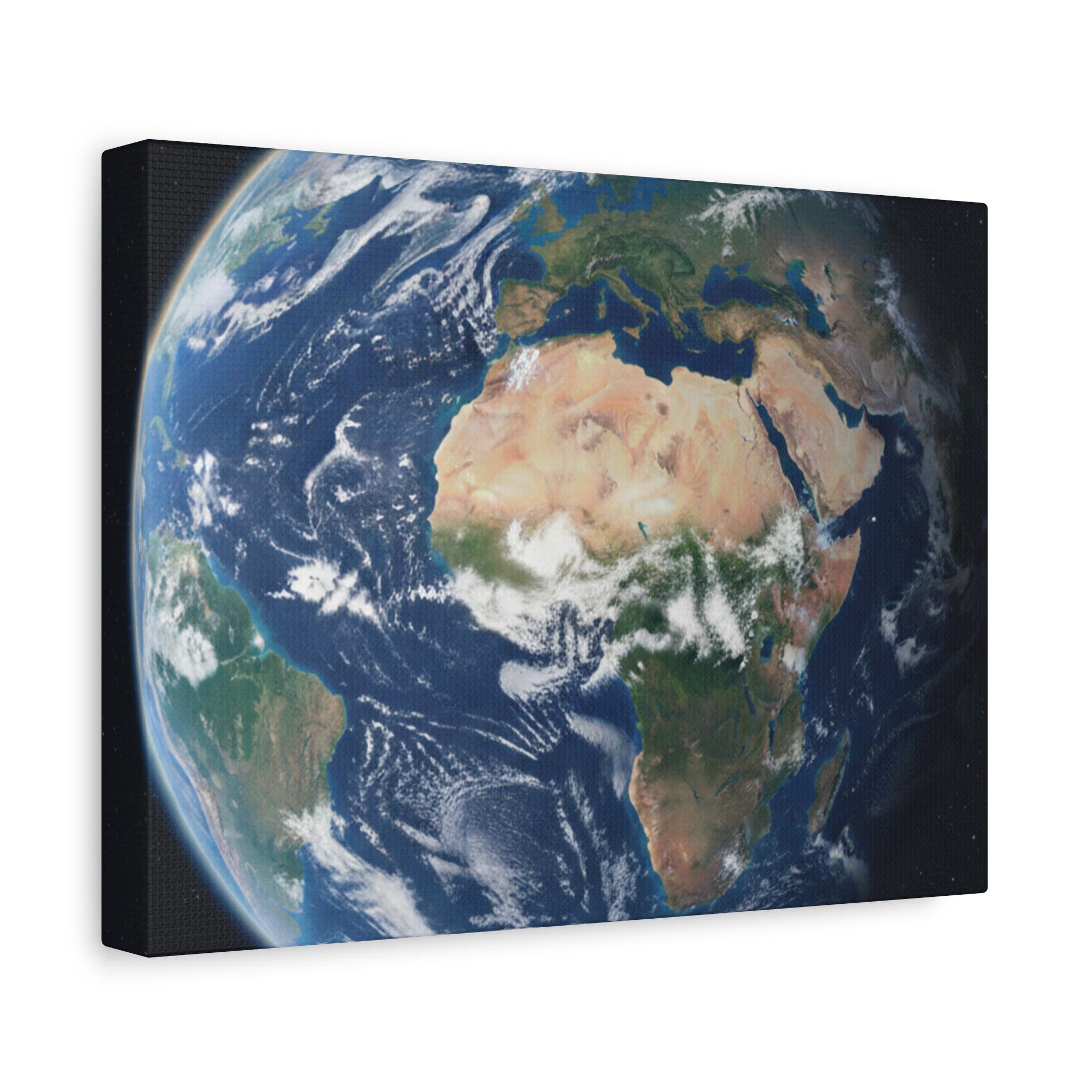 Earth from Space Stunning Image — Planet Globe Wall Art, Africa View