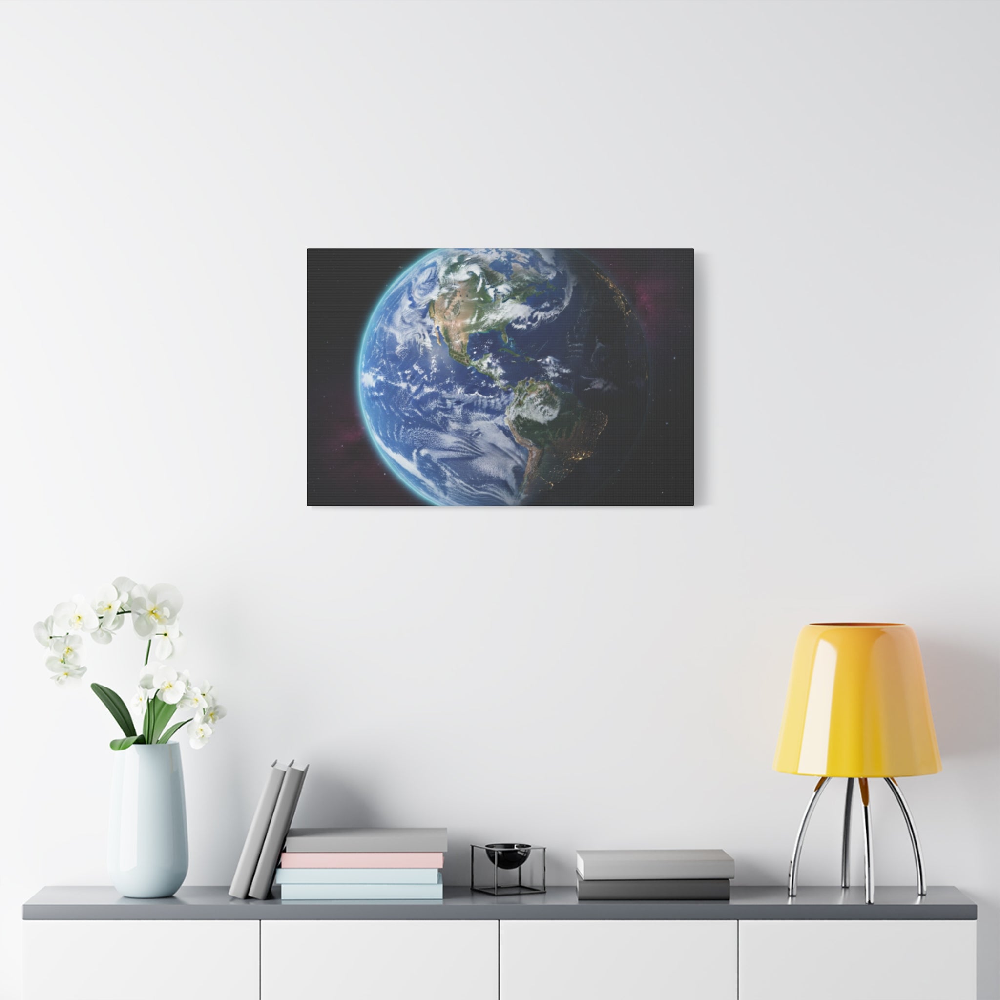 Stunning Earth From Space Wall Art