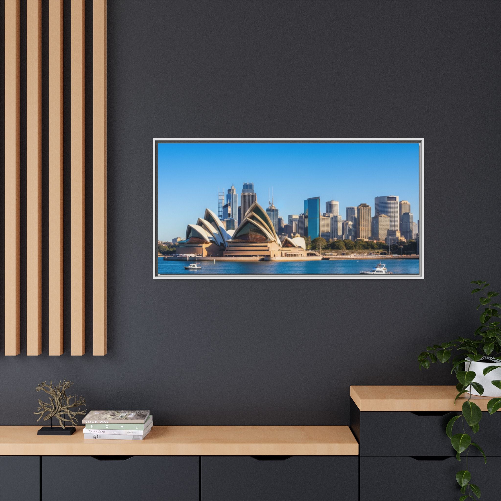 Sydney Opera House & Harbour Skyline- Stunning Image