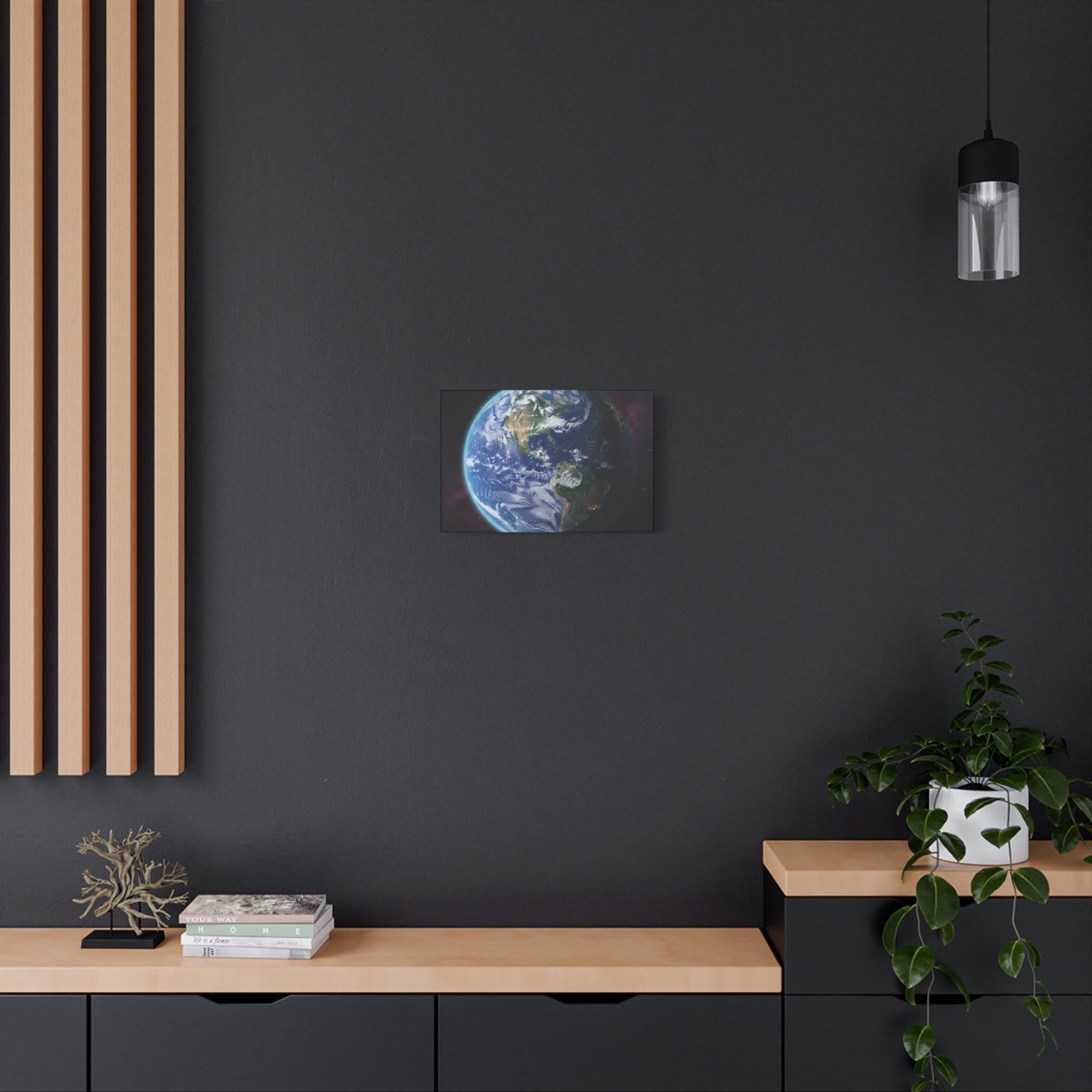 Stunning Earth From Space Wall Art