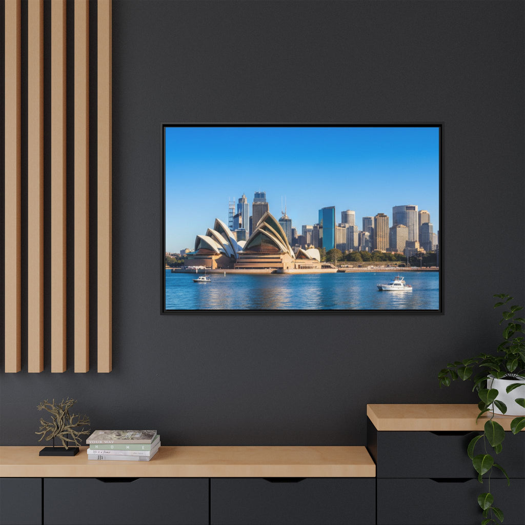 Sydney Opera House & Harbour Skyline- Stunning Image