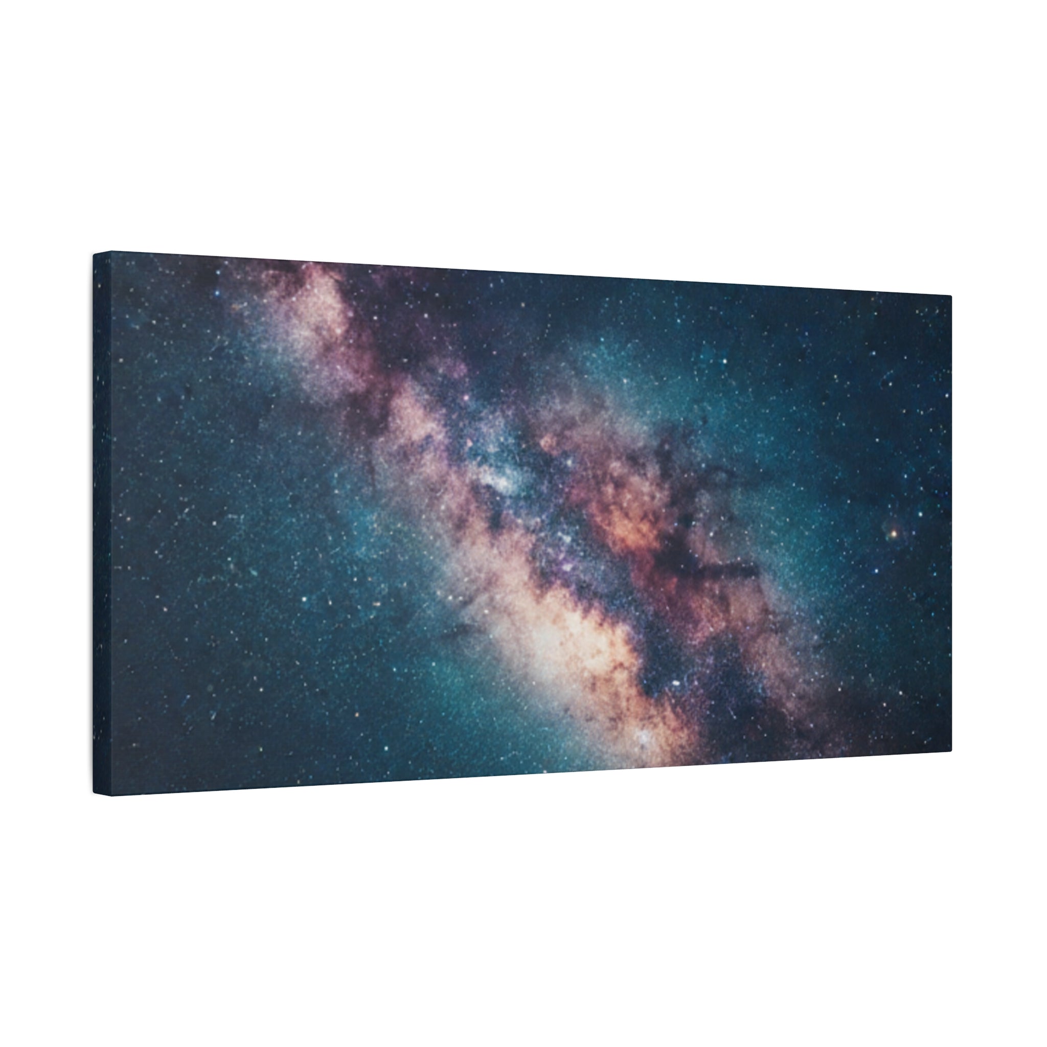 Milky Way Galaxy Canvas Wall Art — Stretched Space Photography Print