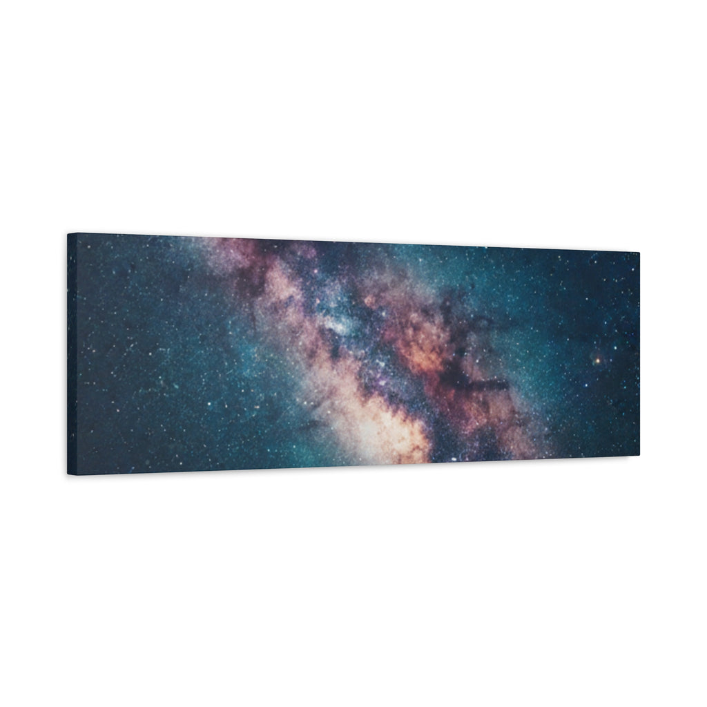 Milky Way Galaxy Canvas Wall Art — Stretched Space Photography Print