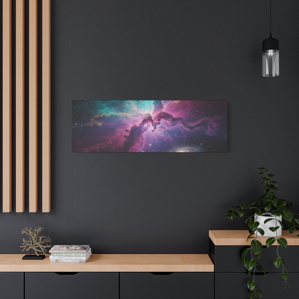 Galaxy Nebula Universe Print — Stretched Space Wall Art (1.25" Depth)