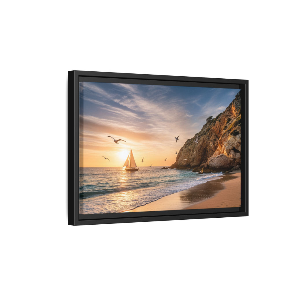 Sunset Sail Beach Landscape - Stunning Image!