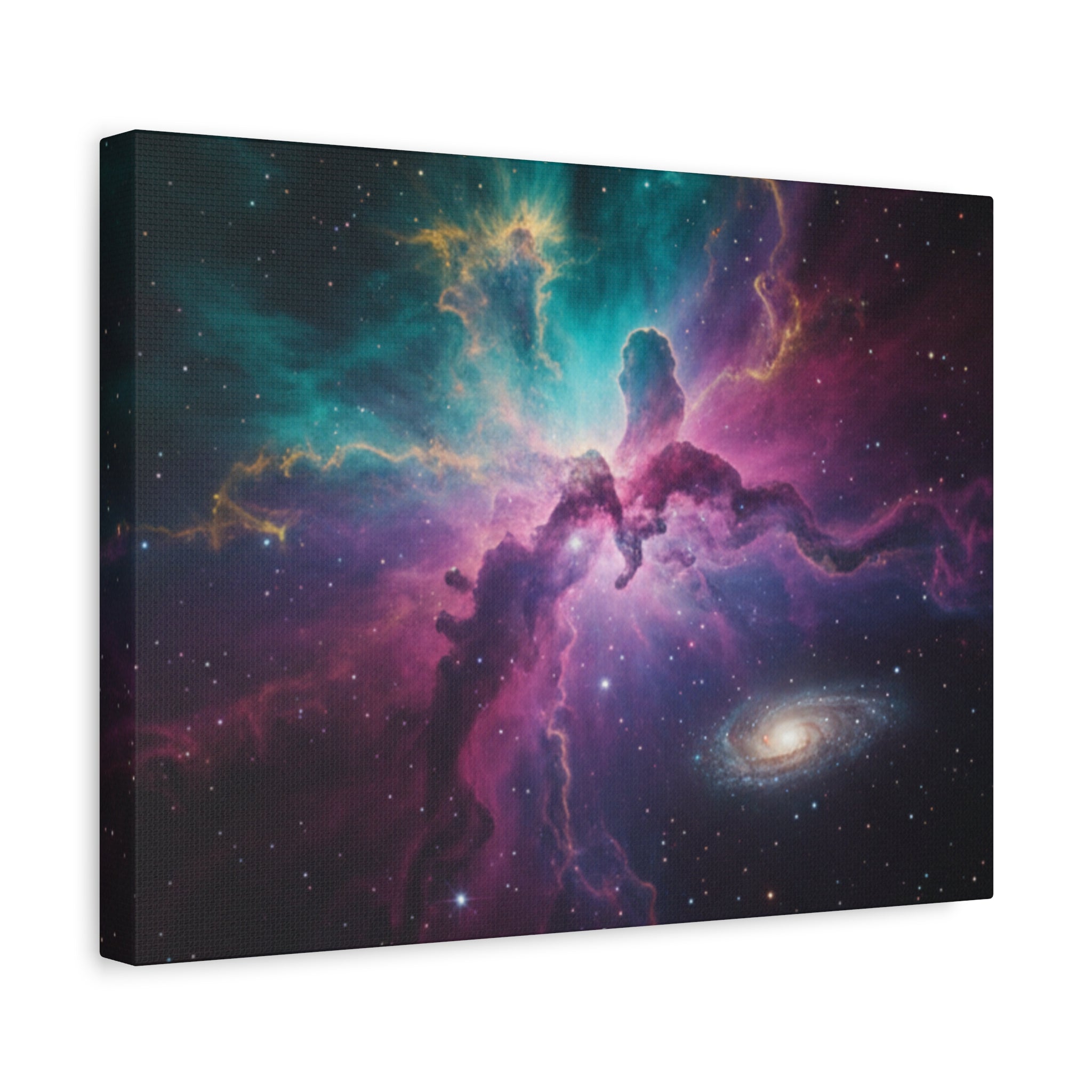 Galaxy Nebula Universe Print — Stretched Space Wall Art (1.25" Depth)