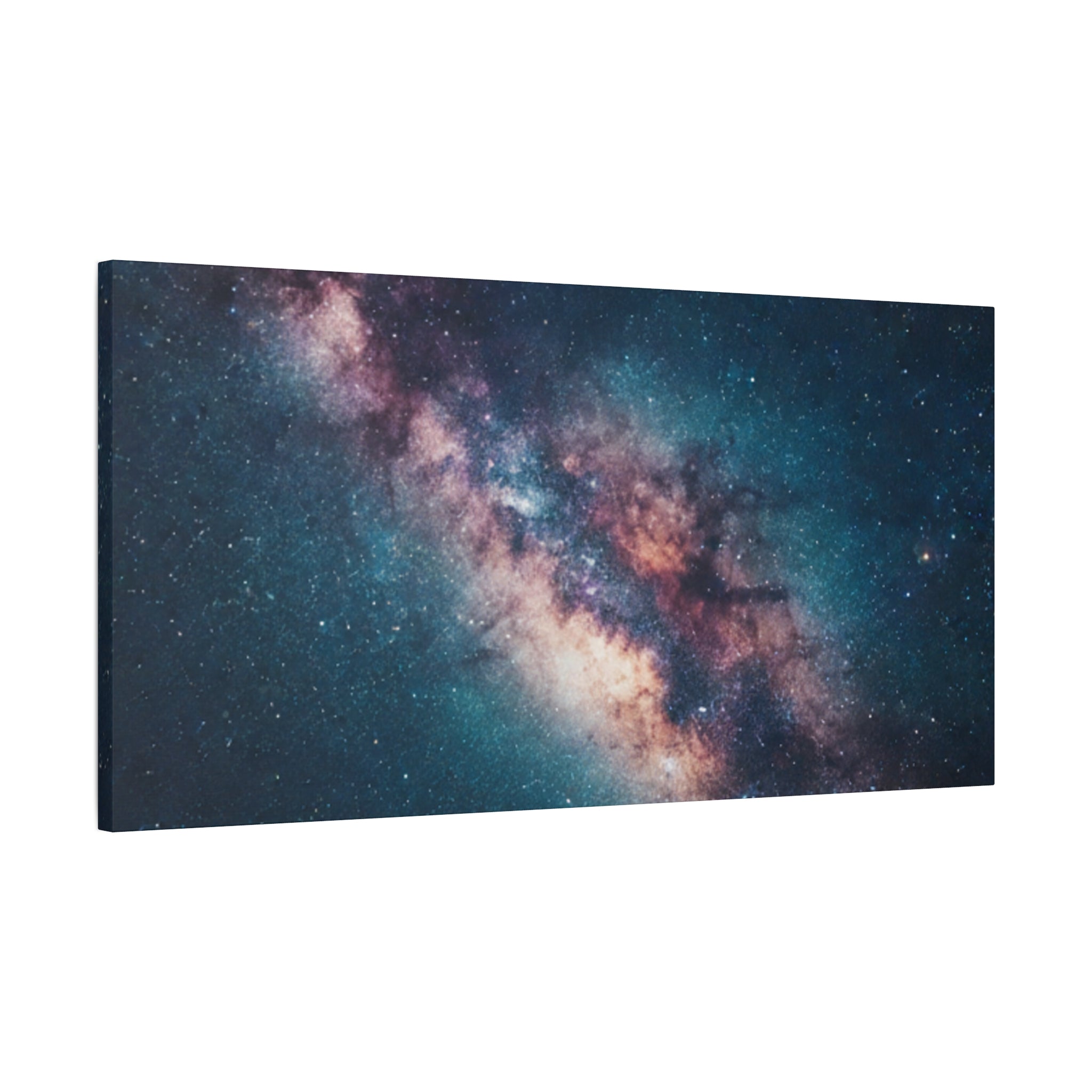 Milky Way Galaxy Canvas Wall Art — Stretched Space Photography Print