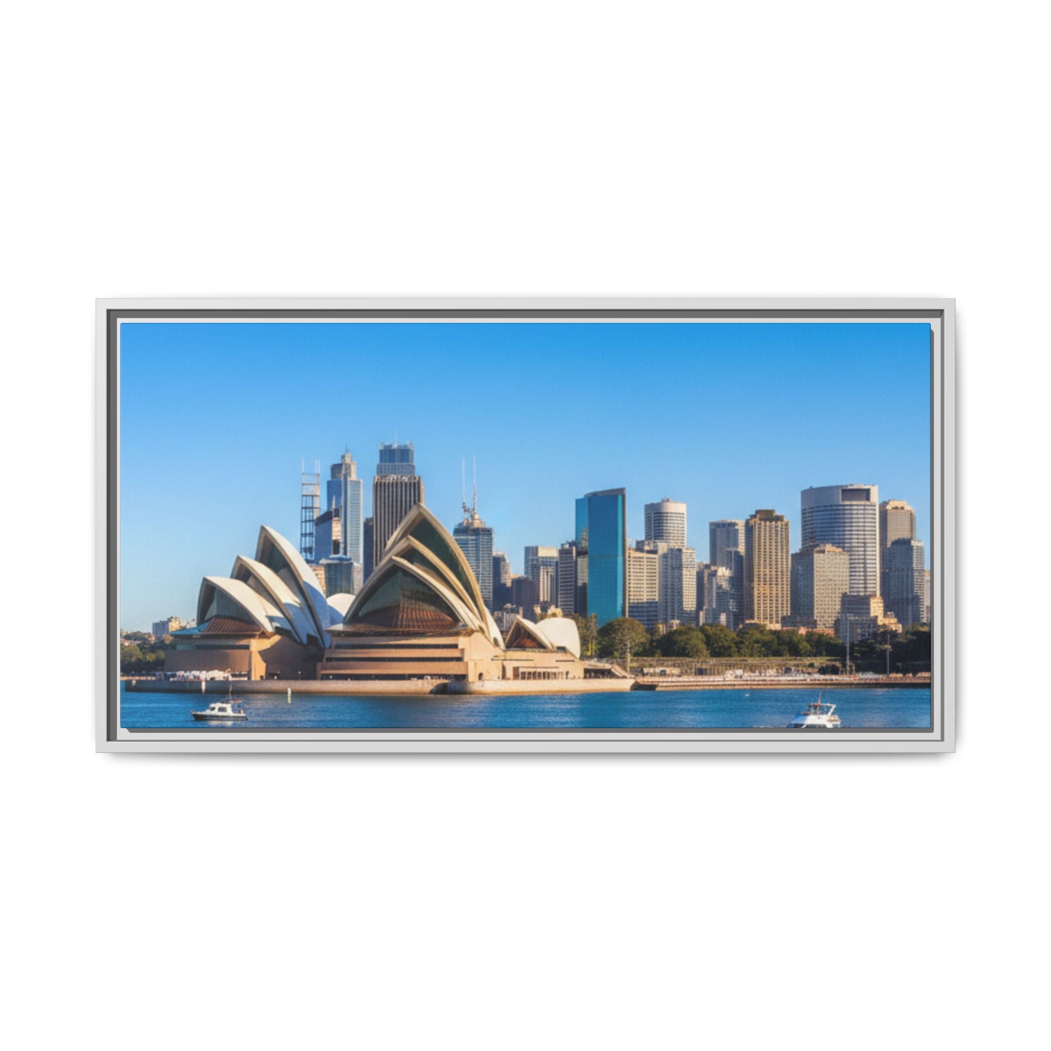 Sydney Opera House & Harbour Skyline- Stunning Image
