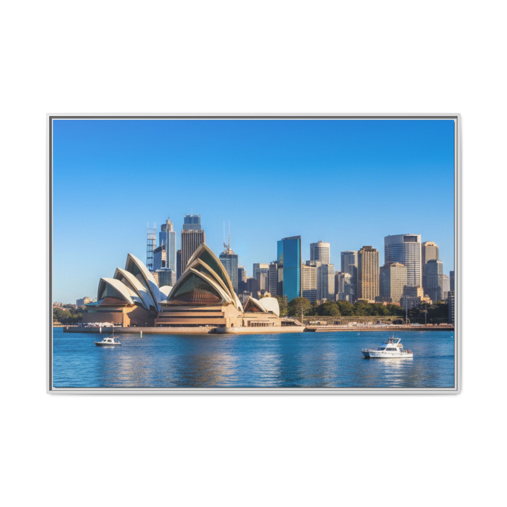 Sydney Opera House & Harbour Skyline- Stunning Image
