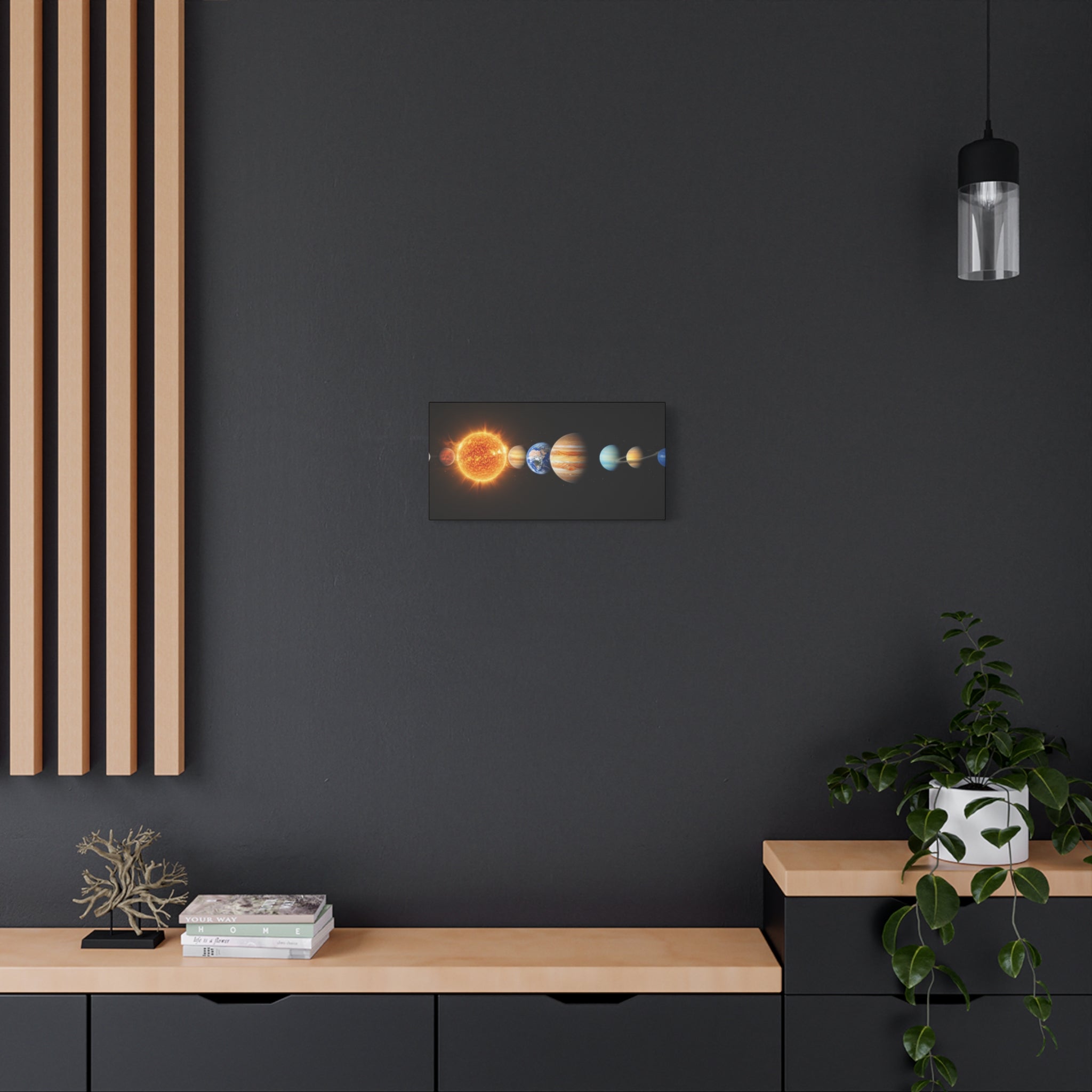 Solar System Stunning Canvas Print — Jaw-Dropping Space Wall Art