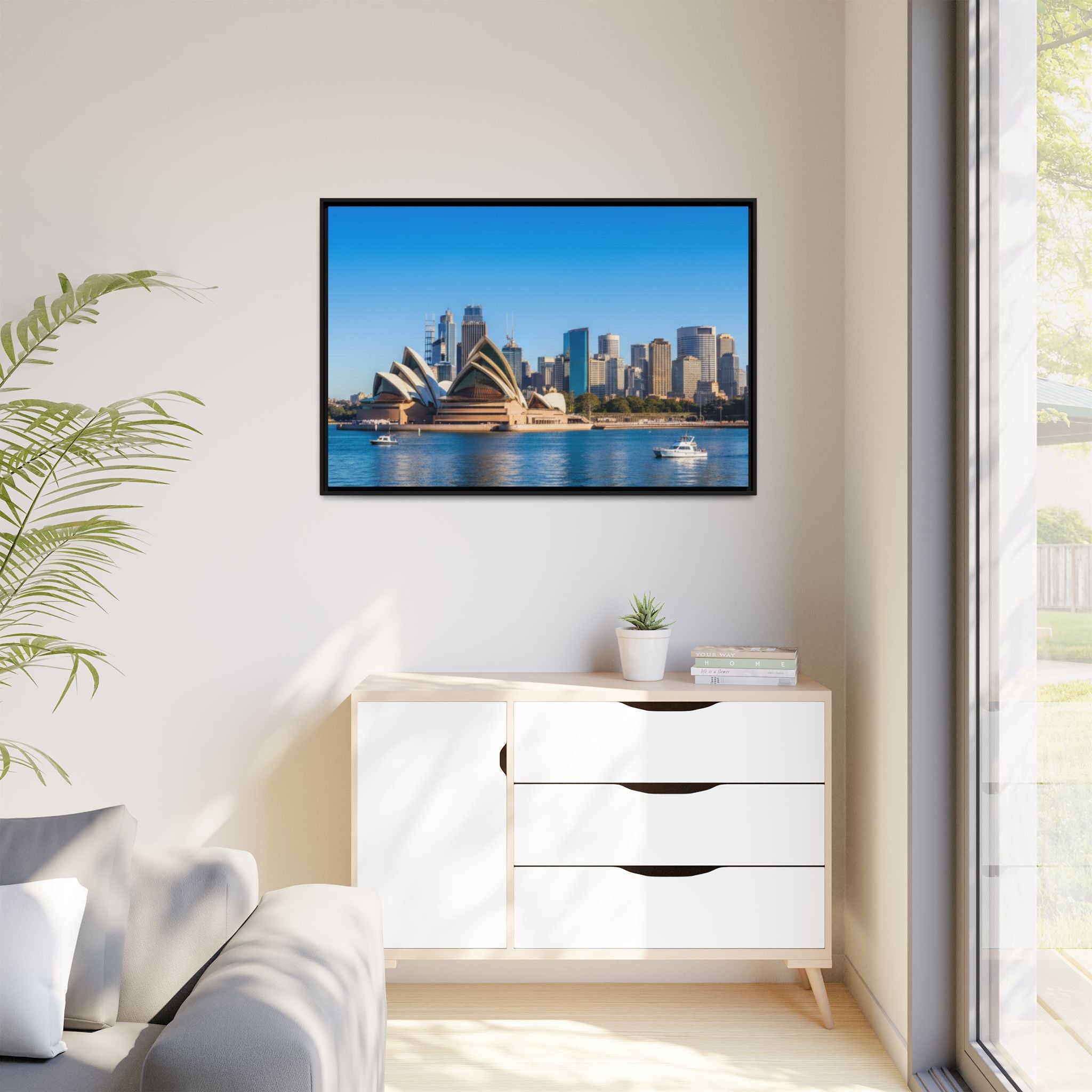 Sydney Opera House & Harbour Skyline- Stunning Image