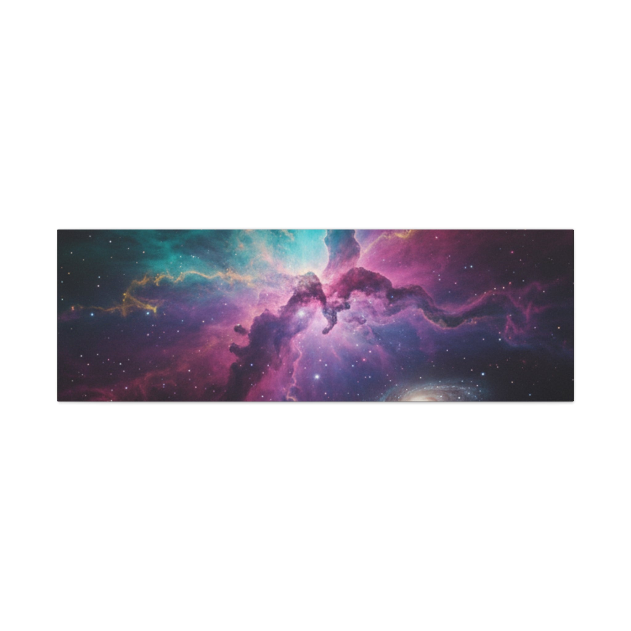 Galaxy Nebula Universe Print — Stretched Space Wall Art (1.25" Depth)