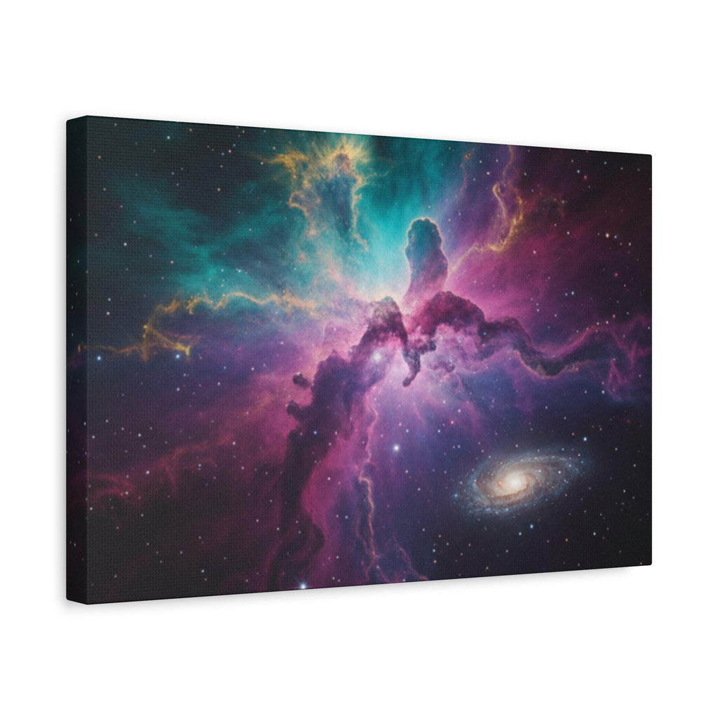 Galaxy Nebula Universe Print — Stretched Space Wall Art (1.25" Depth)