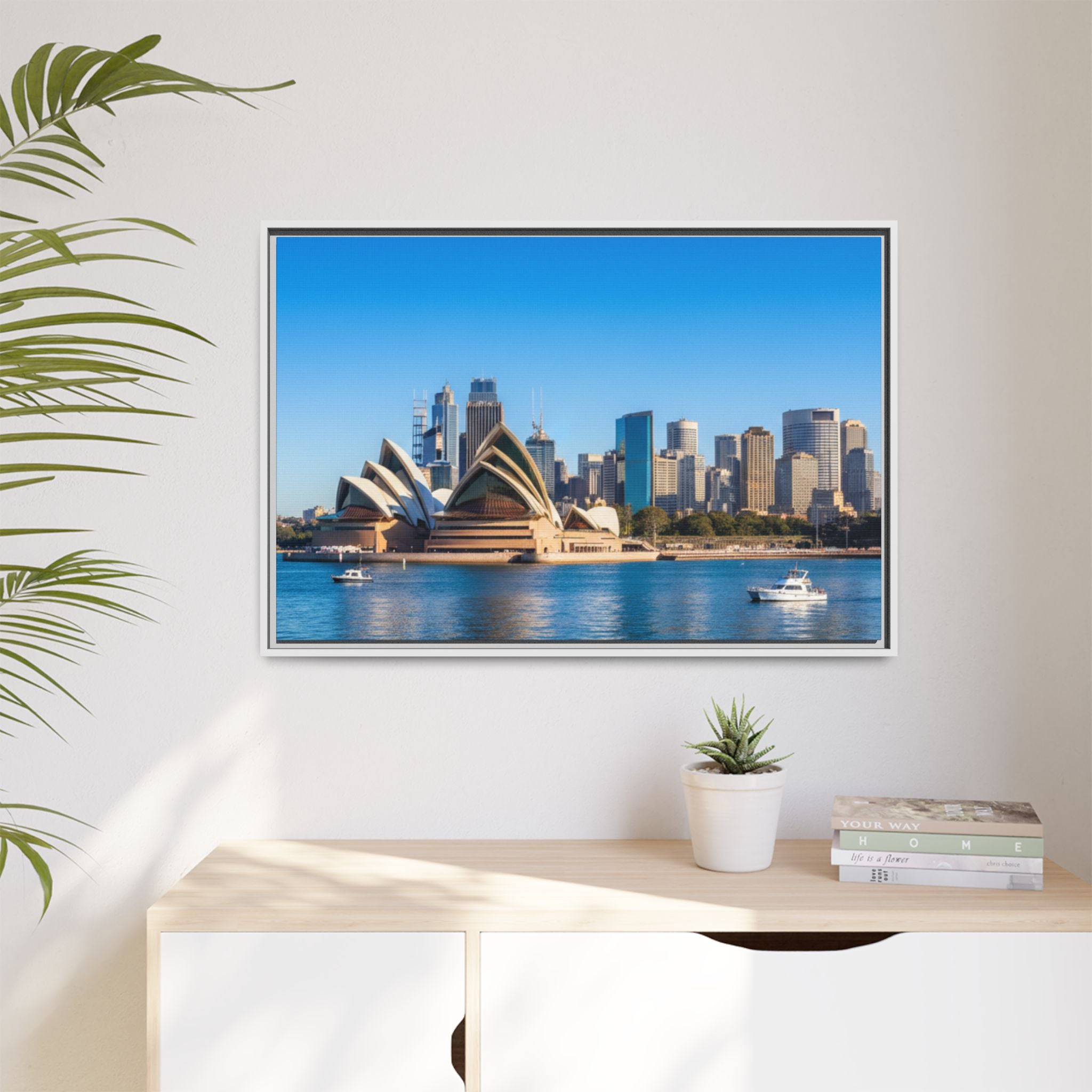 Sydney Opera House & Harbour Skyline- Stunning Image