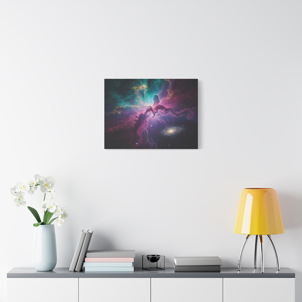 Galaxy Nebula Universe Print — Stretched Space Wall Art (1.25" Depth)
