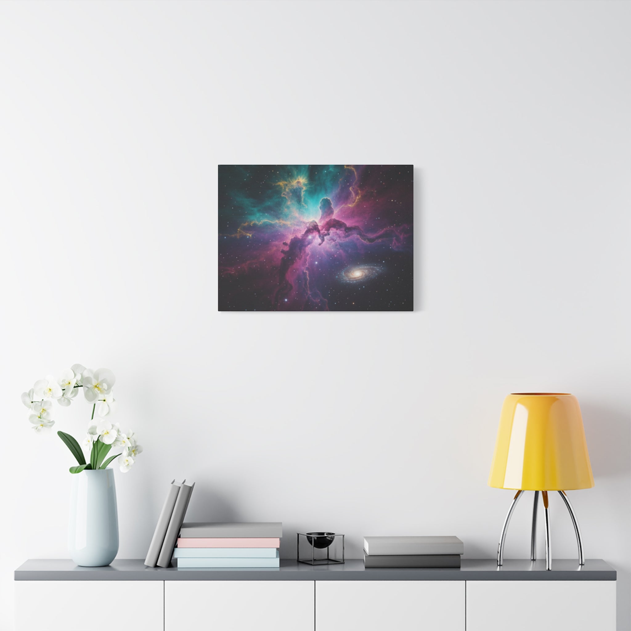 Galaxy Nebula Universe Print — Stretched Space Wall Art (1.25" Depth)