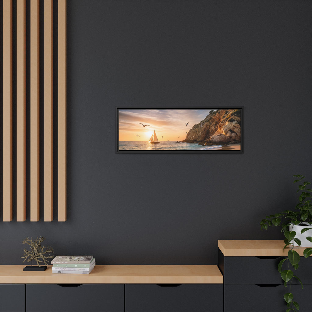 Sunset Sail Beach Landscape - Stunning Image!