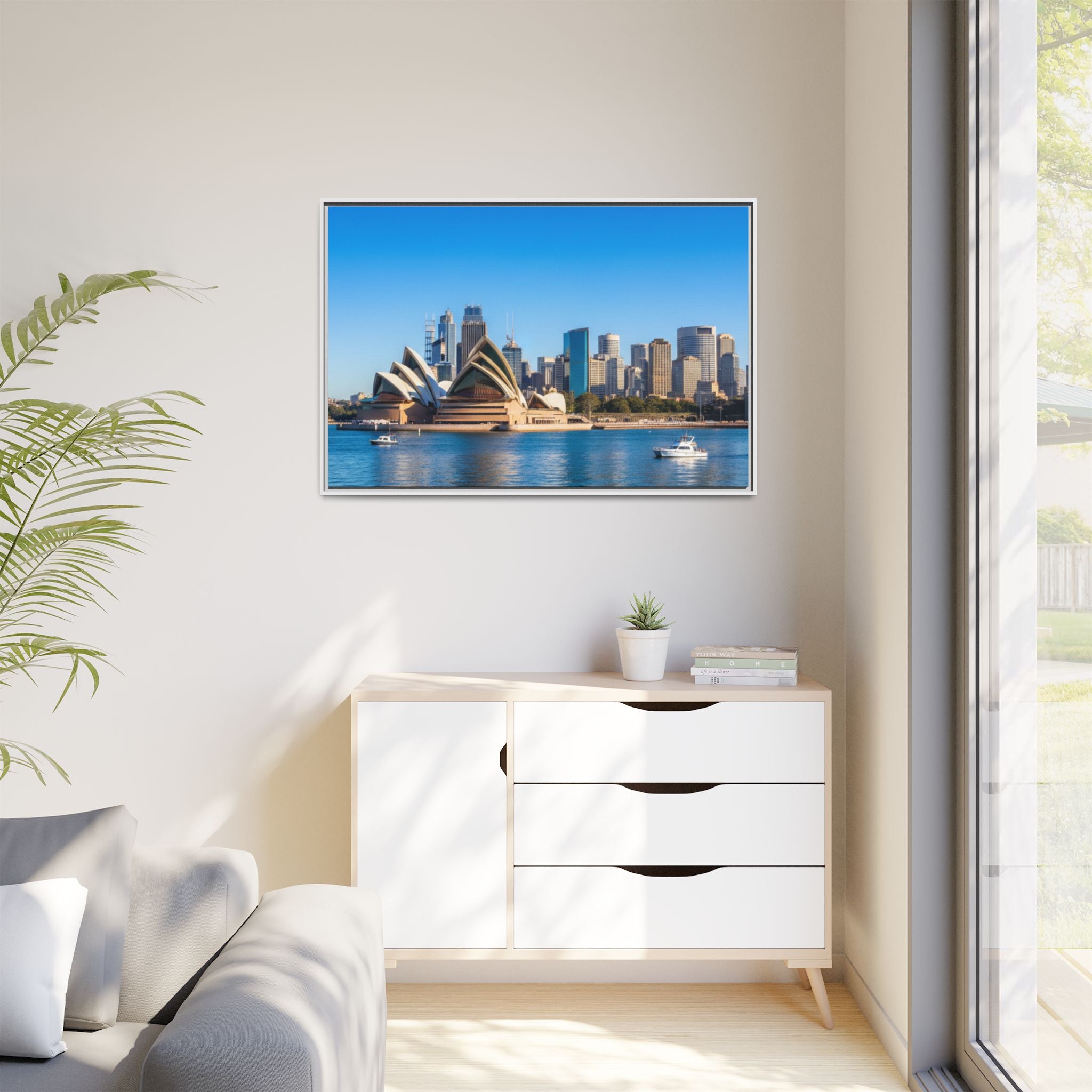 Sydney Opera House & Harbour Skyline- Stunning Image
