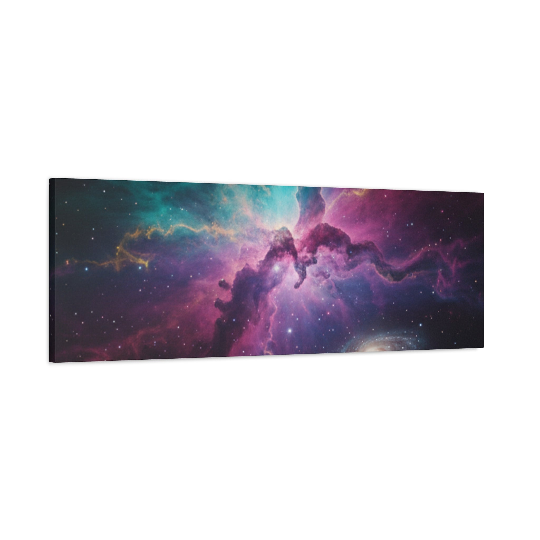 Galaxy Nebula Universe Print — Stretched Space Wall Art (1.25" Depth)