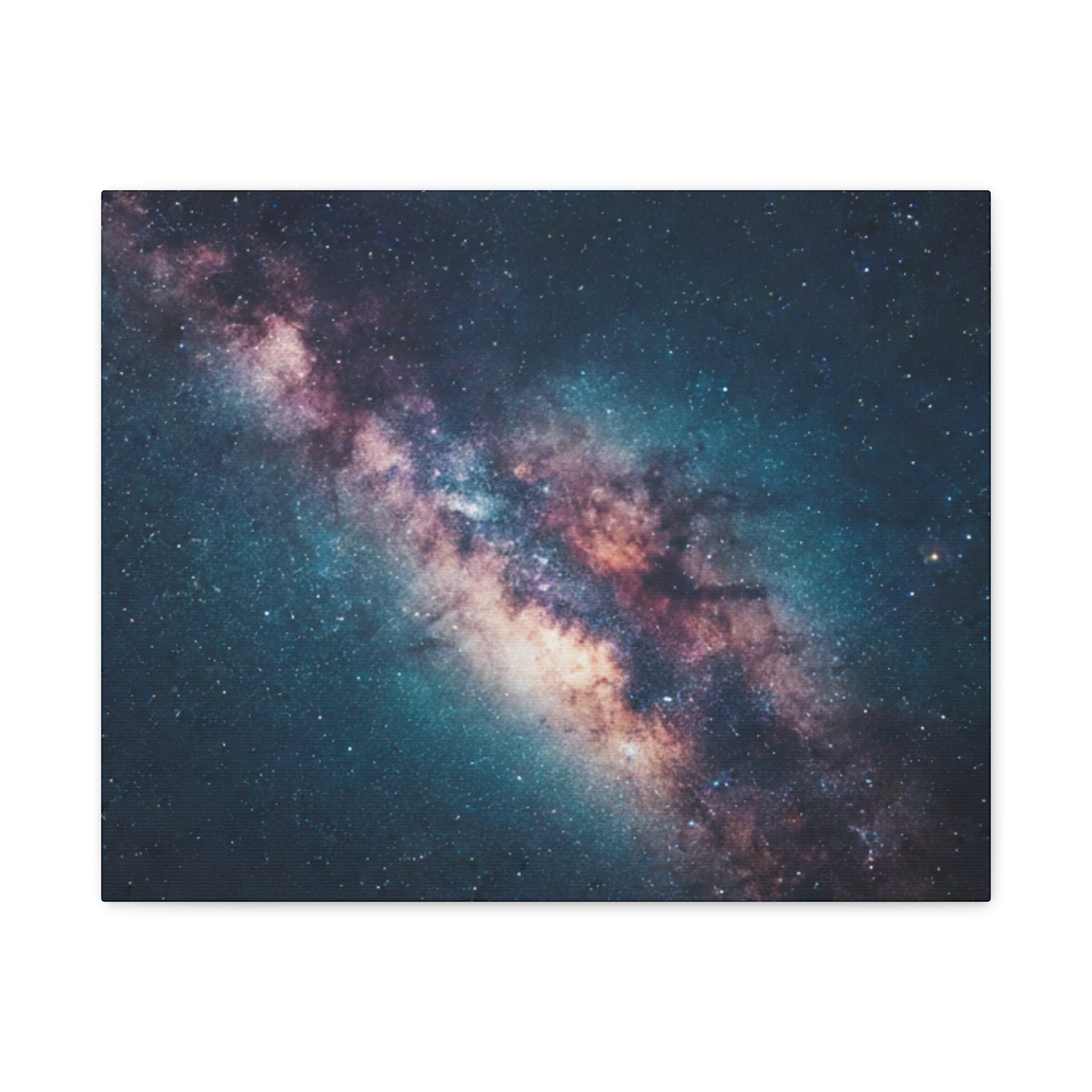 Milky Way Galaxy Canvas Wall Art — Stretched Space Photography Print