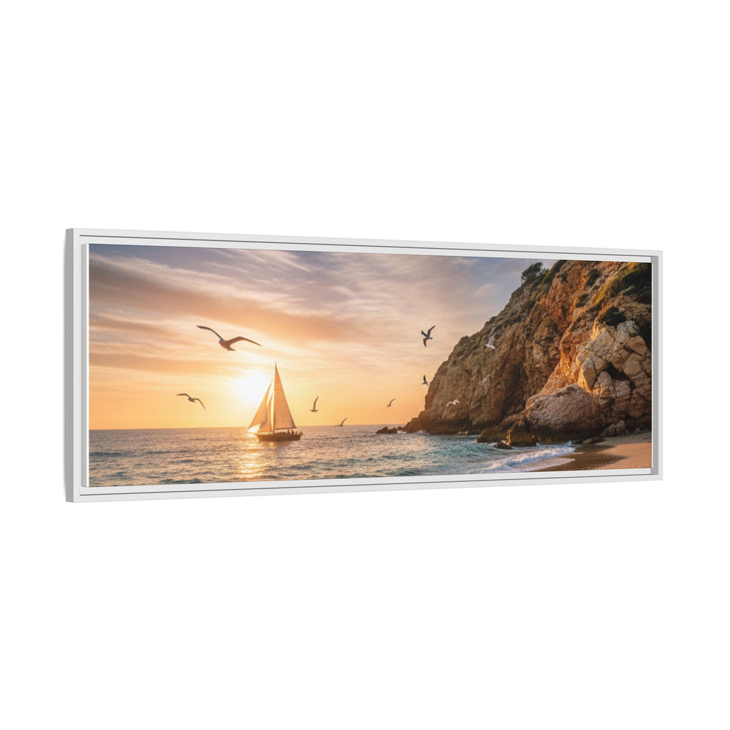 Sunset Sail Beach Landscape - Stunning Image!