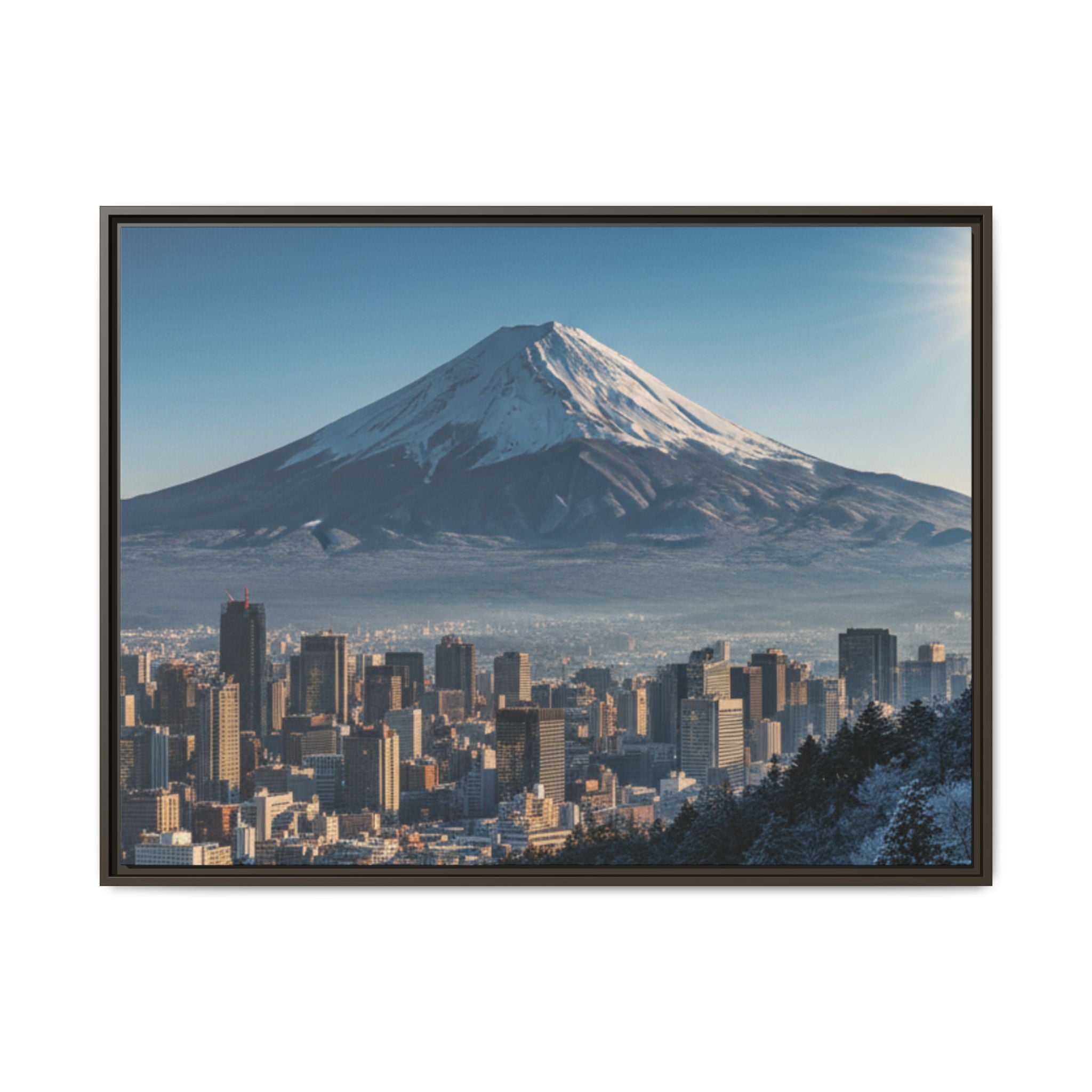 Mountain Cityscape - Beautiful Mountain Image