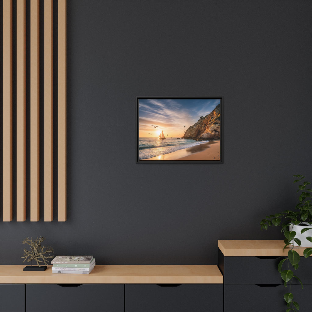 Sunset Sail Beach Landscape - Stunning Image!