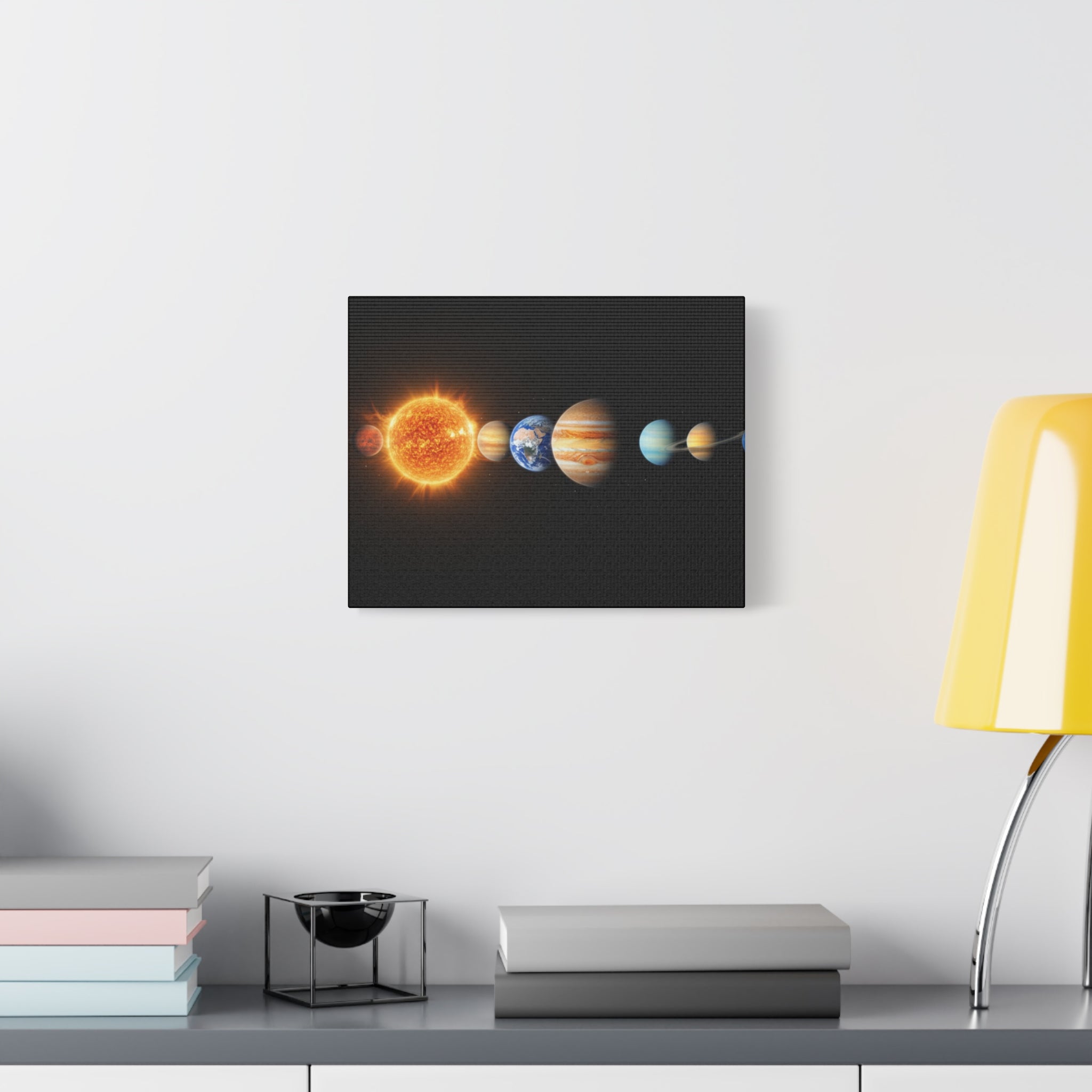 Solar System Stunning Canvas Print — Jaw-Dropping Space Wall Art