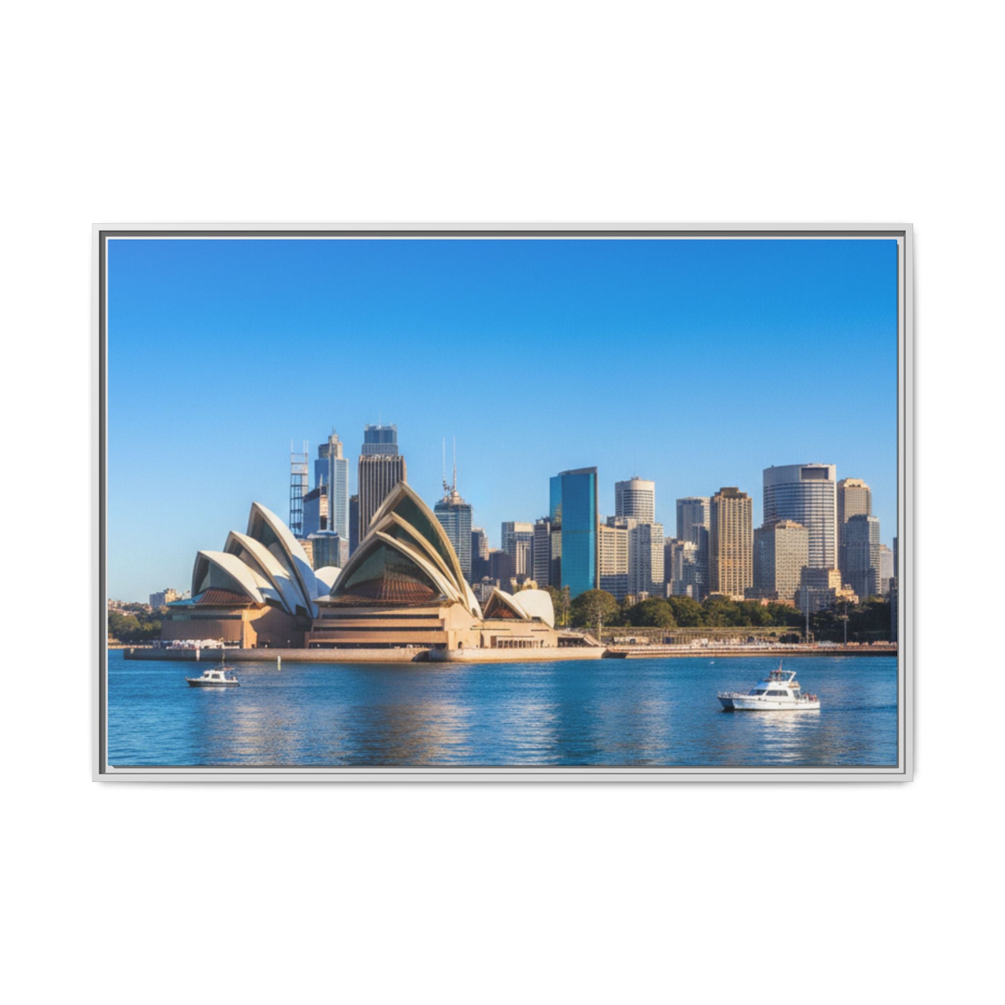 Sydney Opera House & Harbour Skyline- Stunning Image