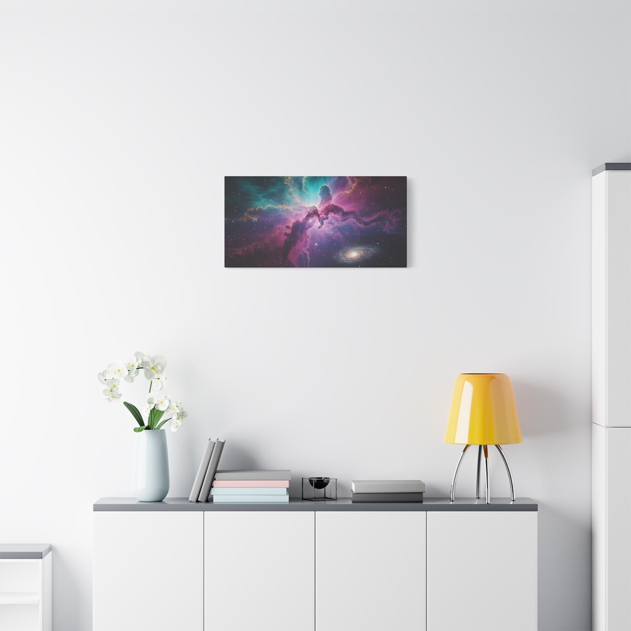 Galaxy Nebula Universe Print — Stretched Space Wall Art (1.25" Depth)