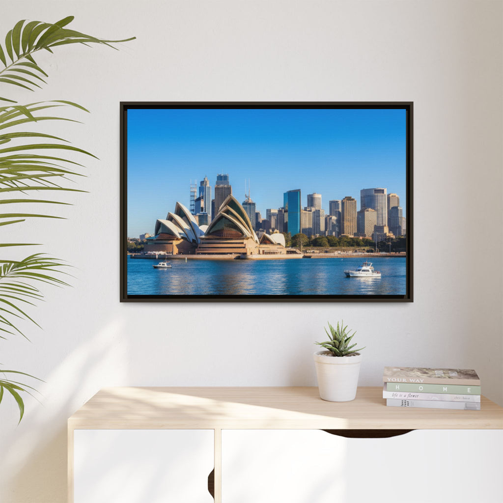 Sydney Opera House & Harbour Skyline- Stunning Image