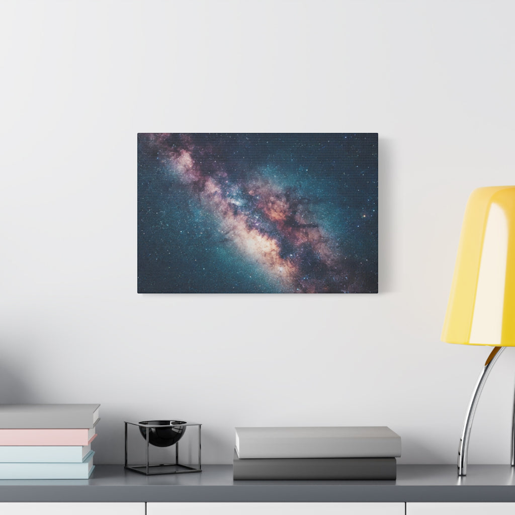 Milky Way Galaxy Canvas Wall Art — Stretched Space Photography Print