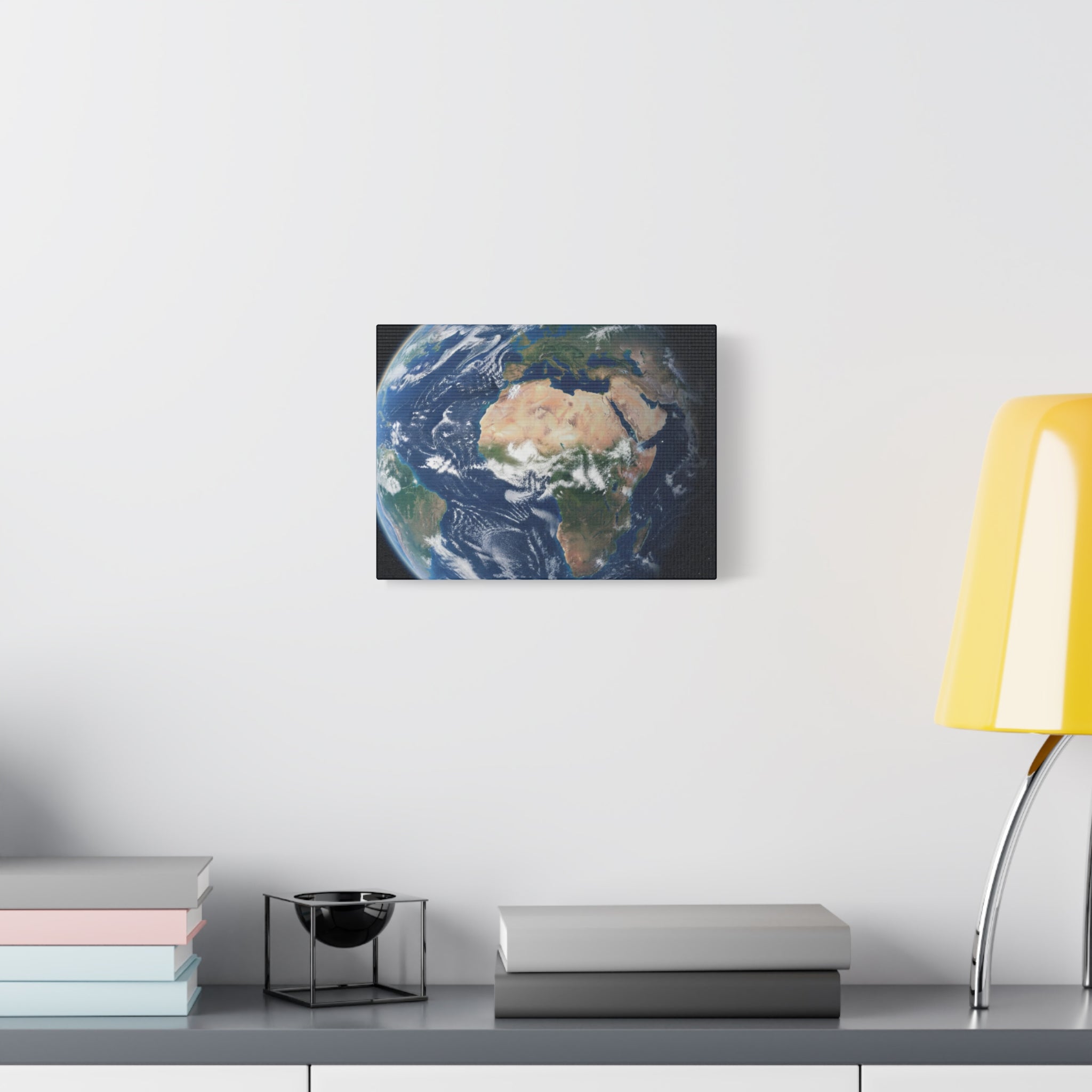 Earth from Space Stunning Image — Planet Globe Wall Art, Africa View