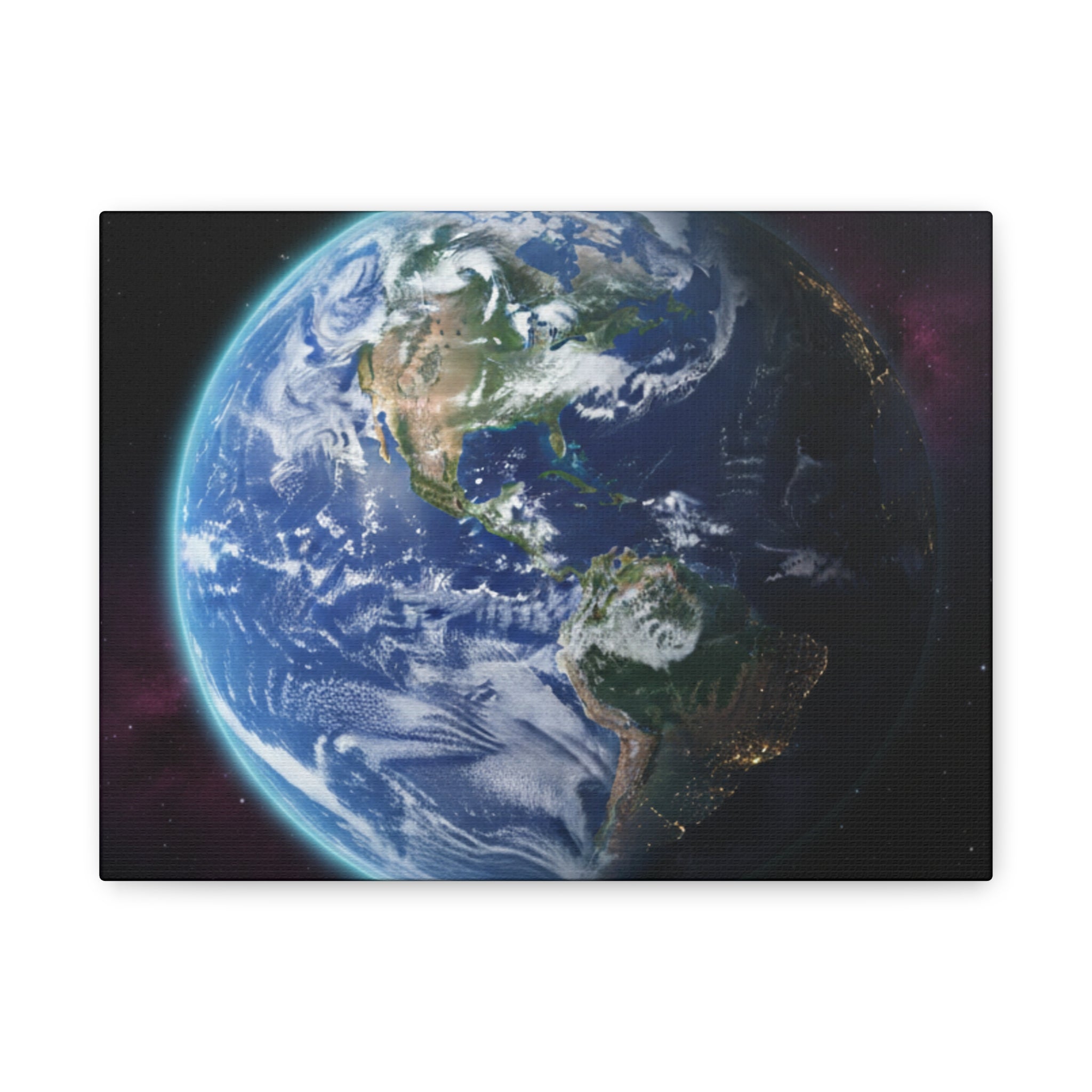 Stunning Earth From Space Wall Art