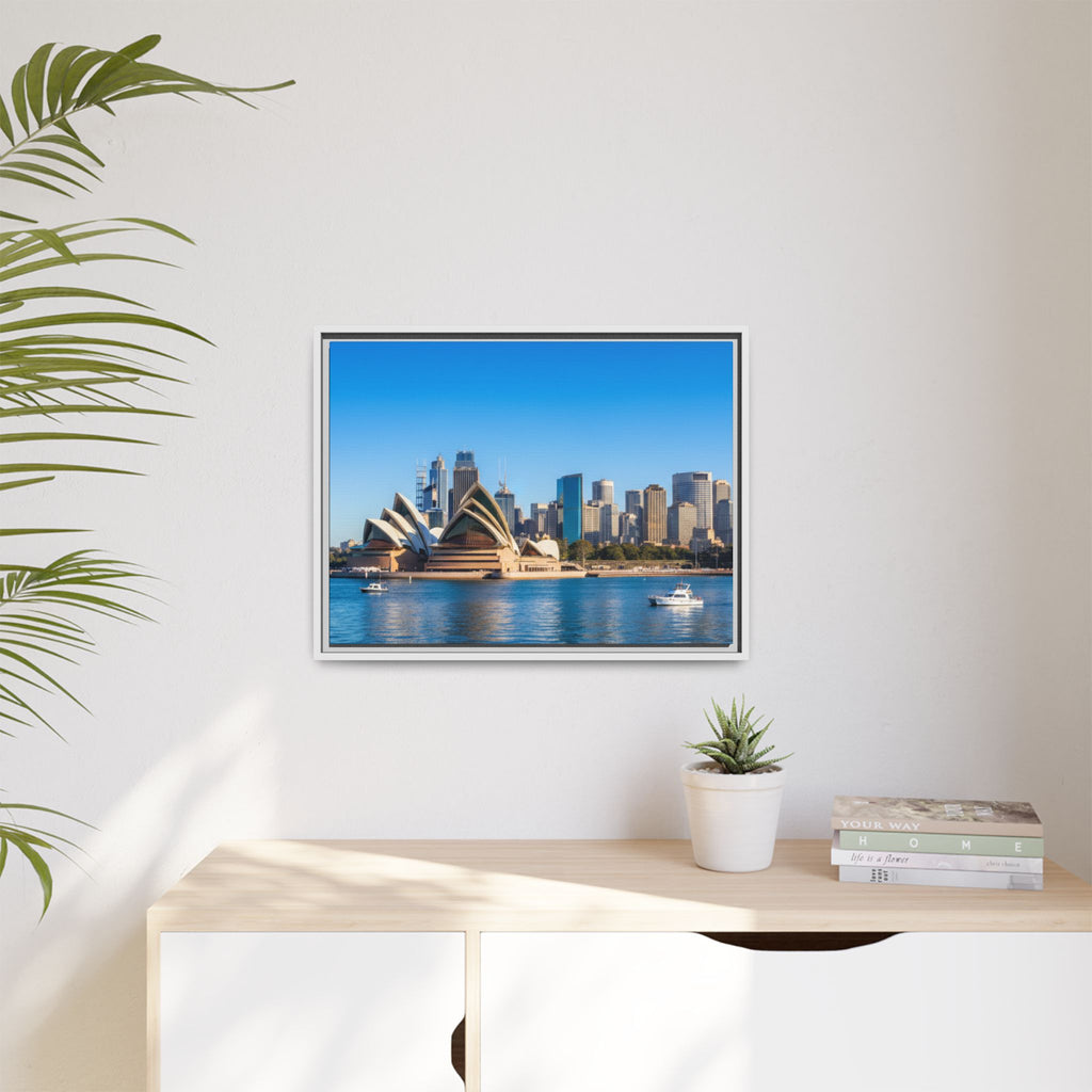 Sydney Opera House & Harbour Skyline- Stunning Image
