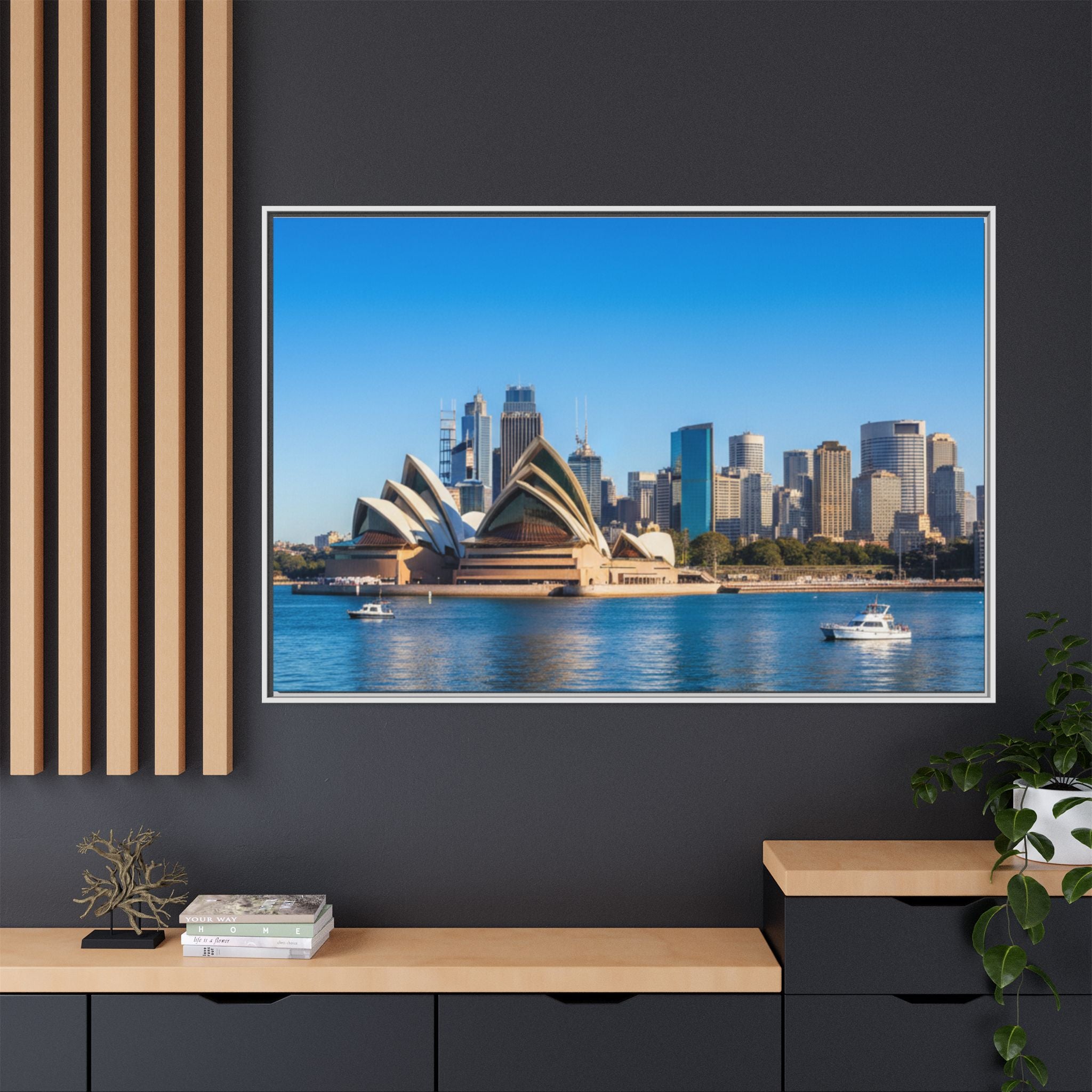 Sydney Opera House & Harbour Skyline- Stunning Image