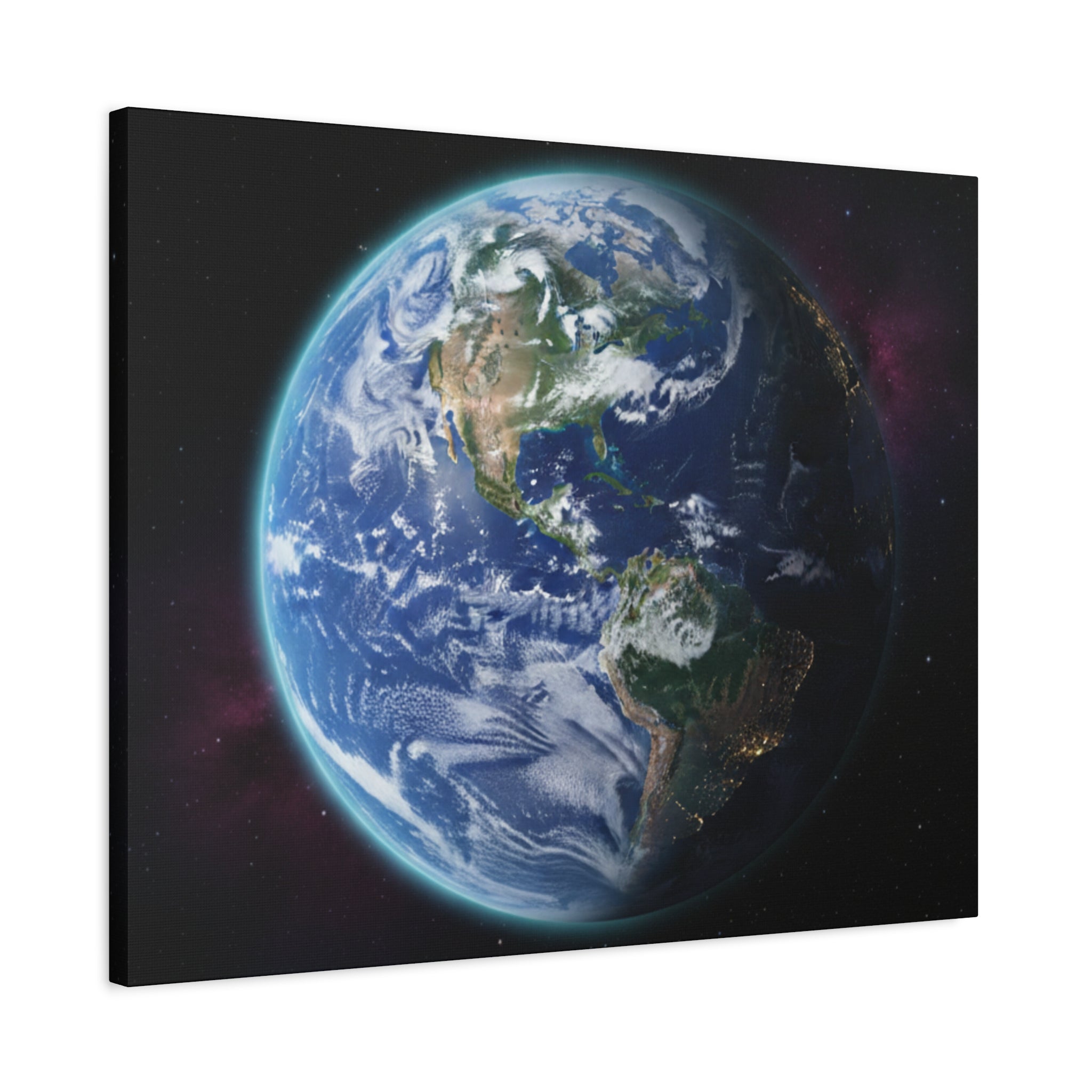 Stunning Earth From Space Wall Art