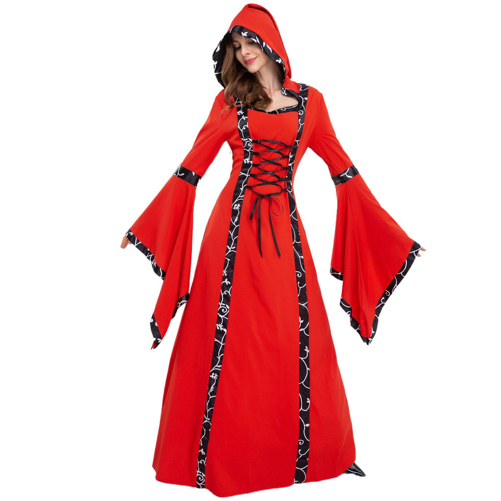 Halloween costume witch costume stage costume
