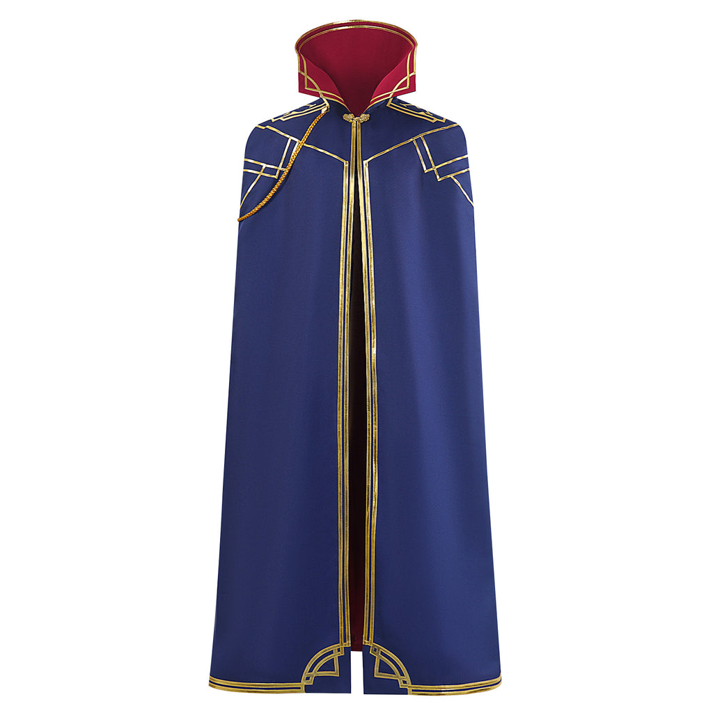 Battlefield Cosplay Caitlyn Blue Cloak Costume Women's Halloween Costume