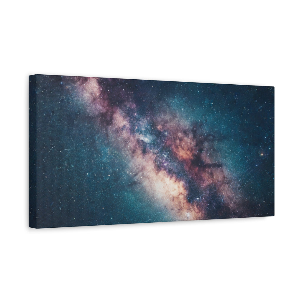 Milky Way Galaxy Canvas Wall Art — Stretched Space Photography Print