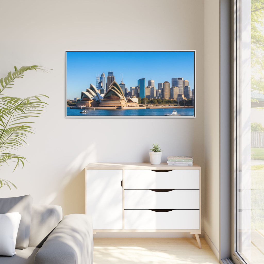 Sydney Opera House & Harbour Skyline- Stunning Image