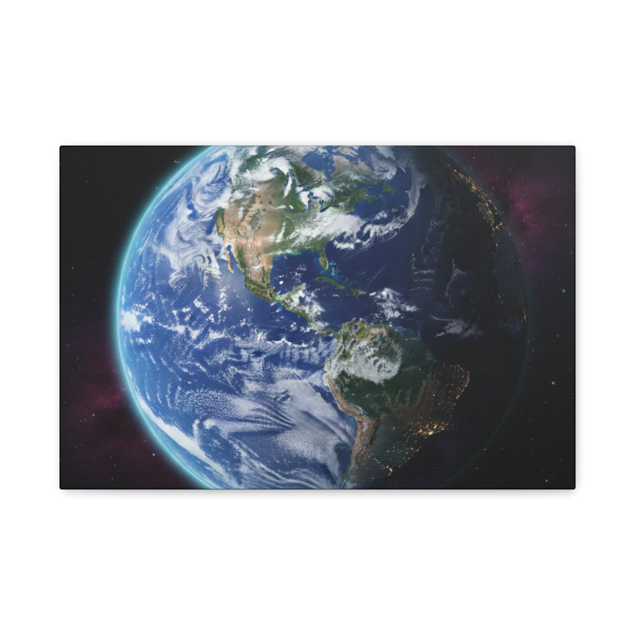 Stunning Earth From Space Wall Art