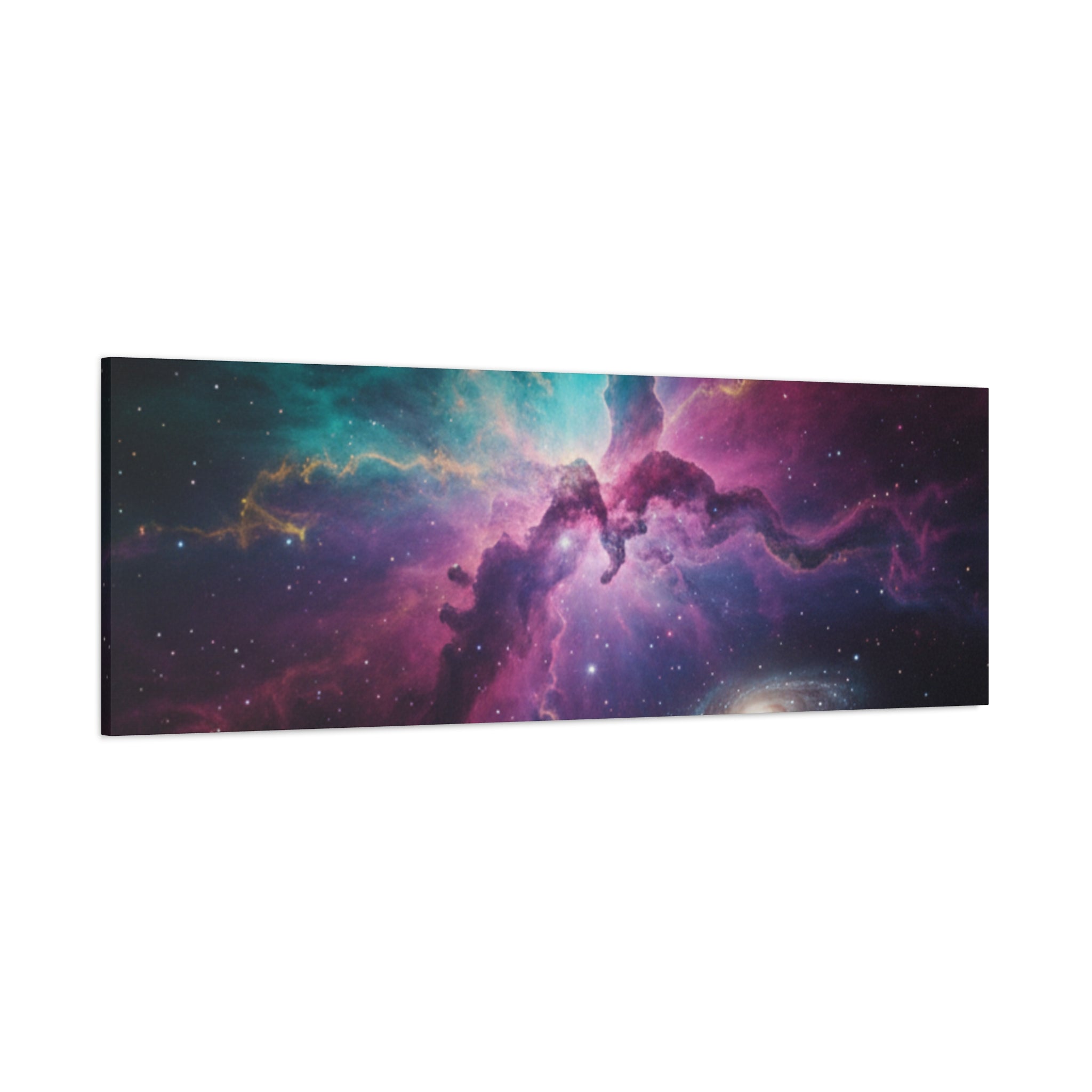 Galaxy Nebula Universe Print — Stretched Space Wall Art (1.25" Depth)