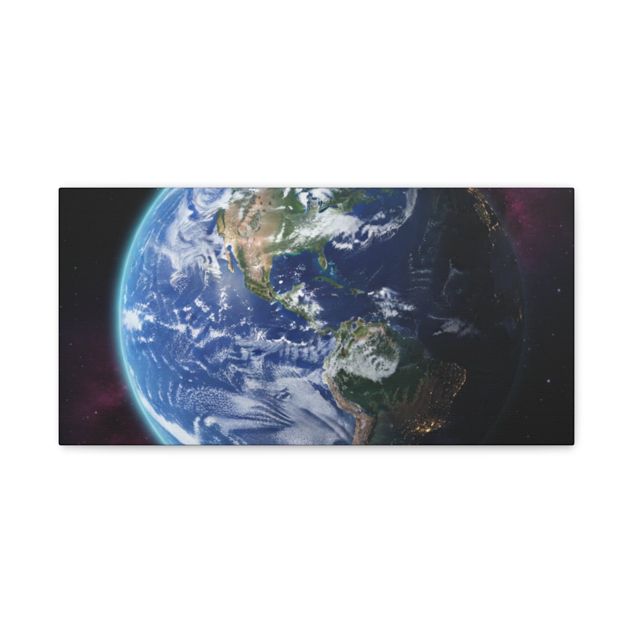 Stunning Earth From Space Wall Art