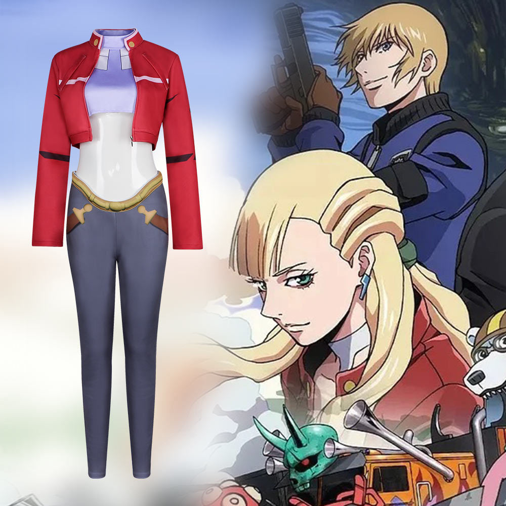 Elastic Speed Cosplay Costume Noa Anime Character Halloween Stage Performance