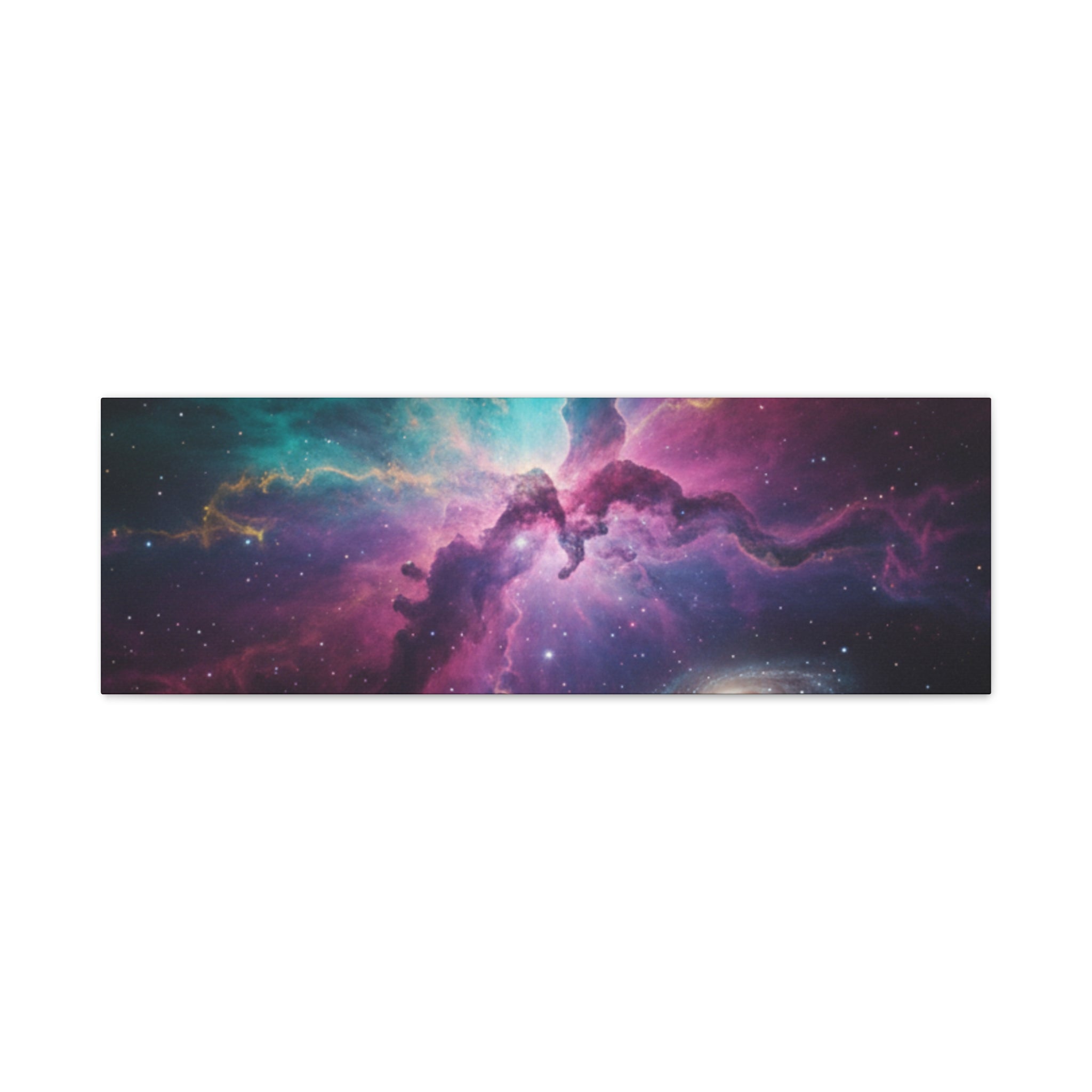 Galaxy Nebula Universe Print — Stretched Space Wall Art (1.25" Depth)